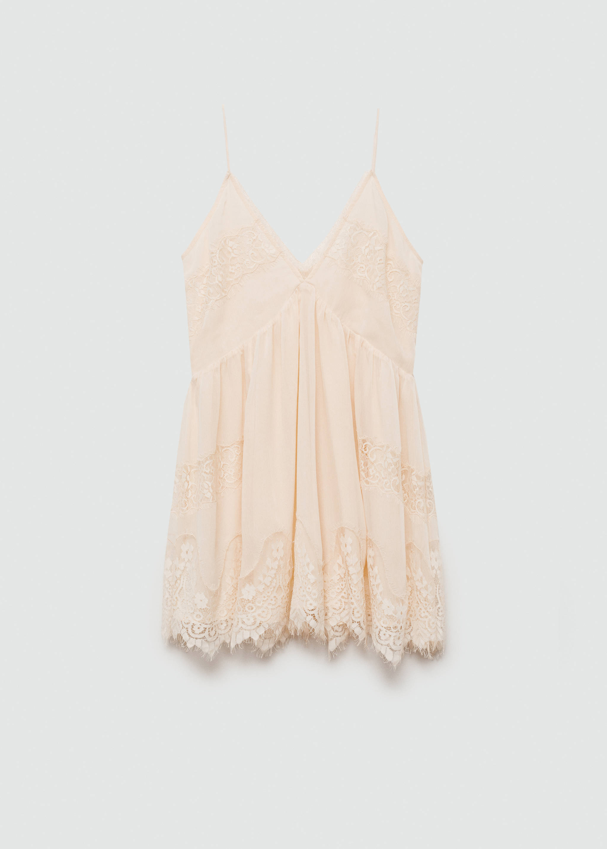 Vestido corto encaje - Artículo sin modelo