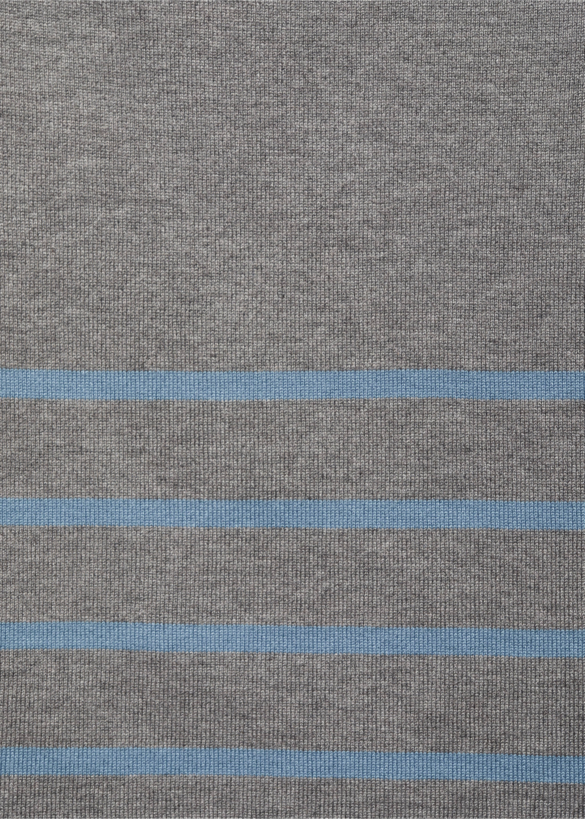 Jersey rayas hombros descubiertos - Detalle del artículo 0, Gris. Ref: 77054041-00.