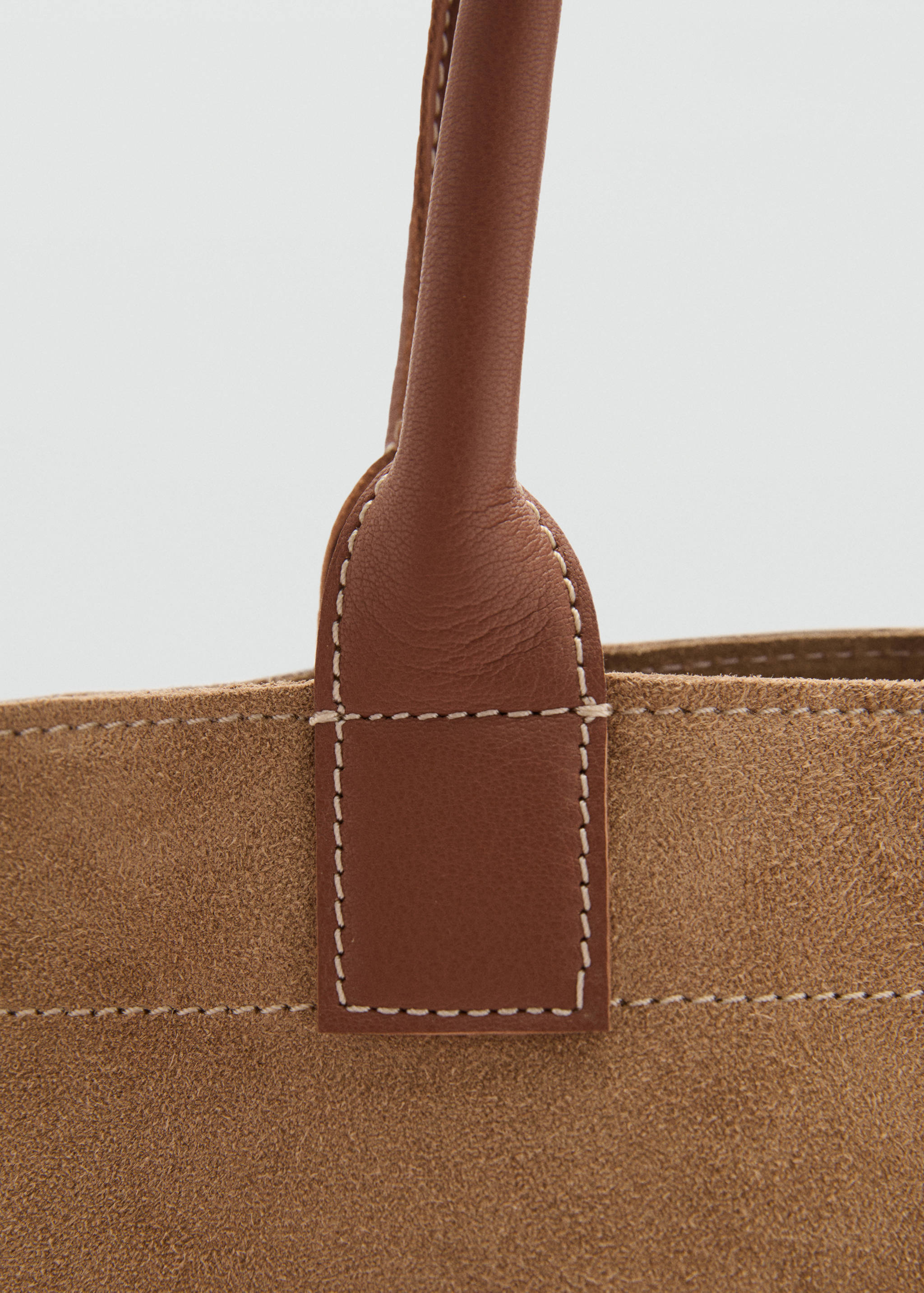 Leather shopper bag - Details of the article 2