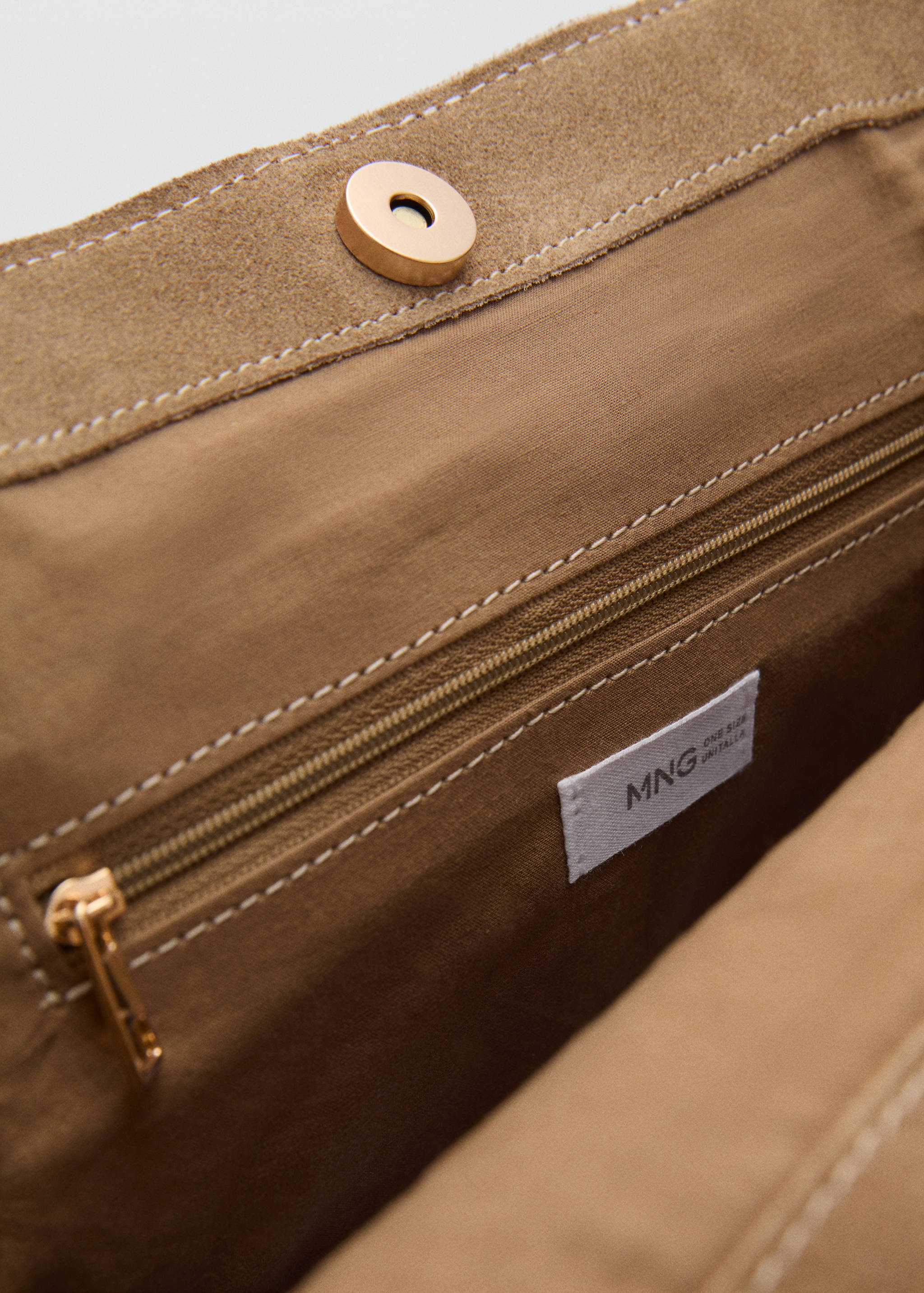 Leather shopper bag - Details of the article 3