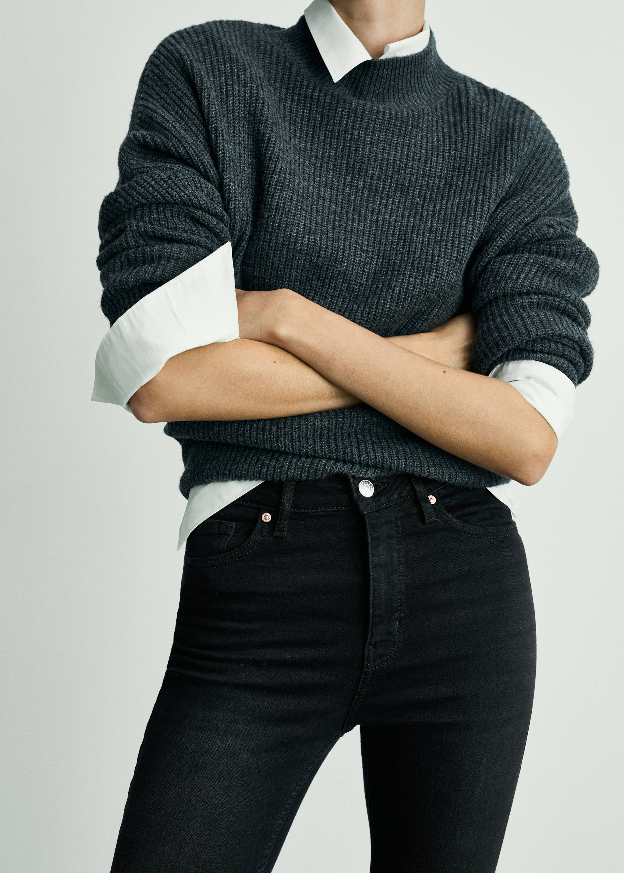 Blugi skinny talie înaltă - Detaliu al articolului 6