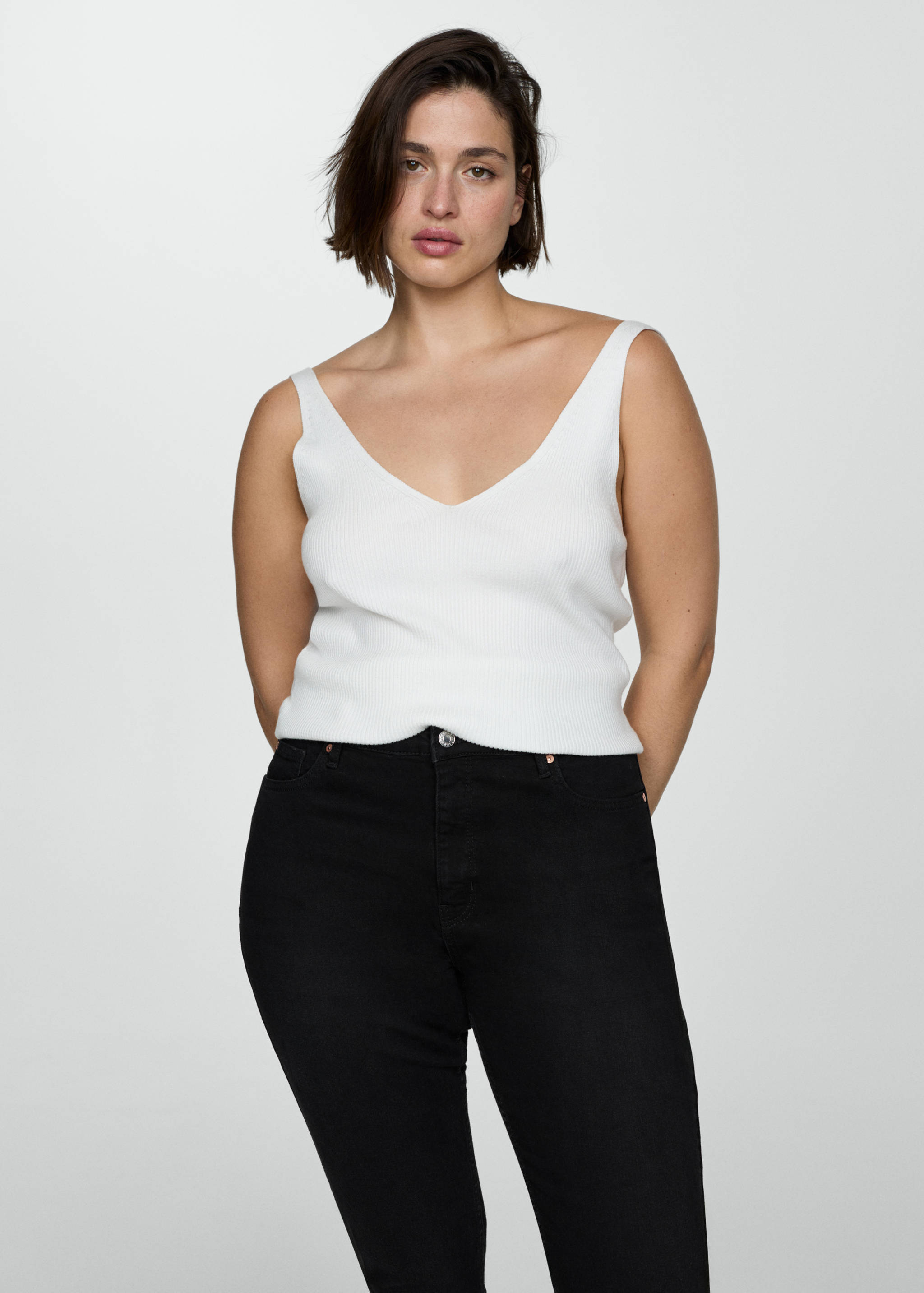 Blugi skinny talie înaltă - Detaliu al articolului 5