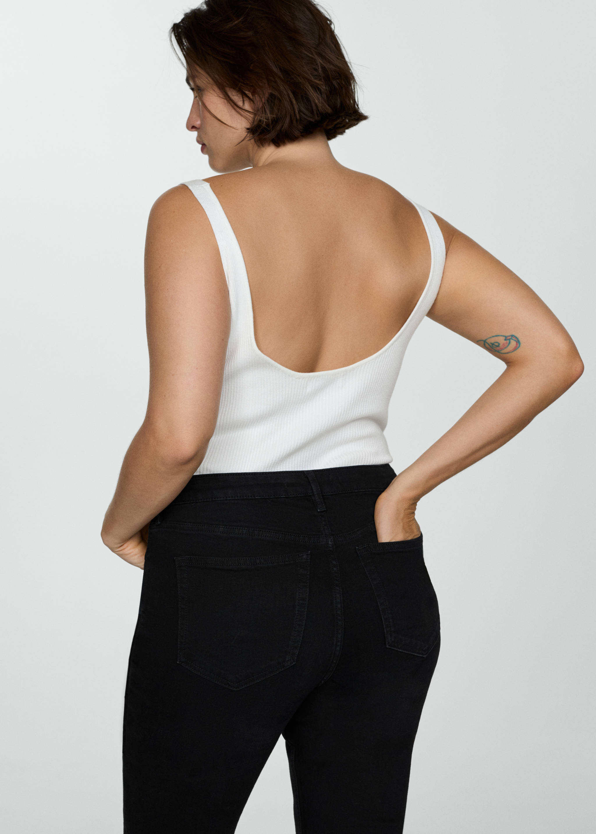 Blugi skinny talie înaltă - Detaliu al articolului 4