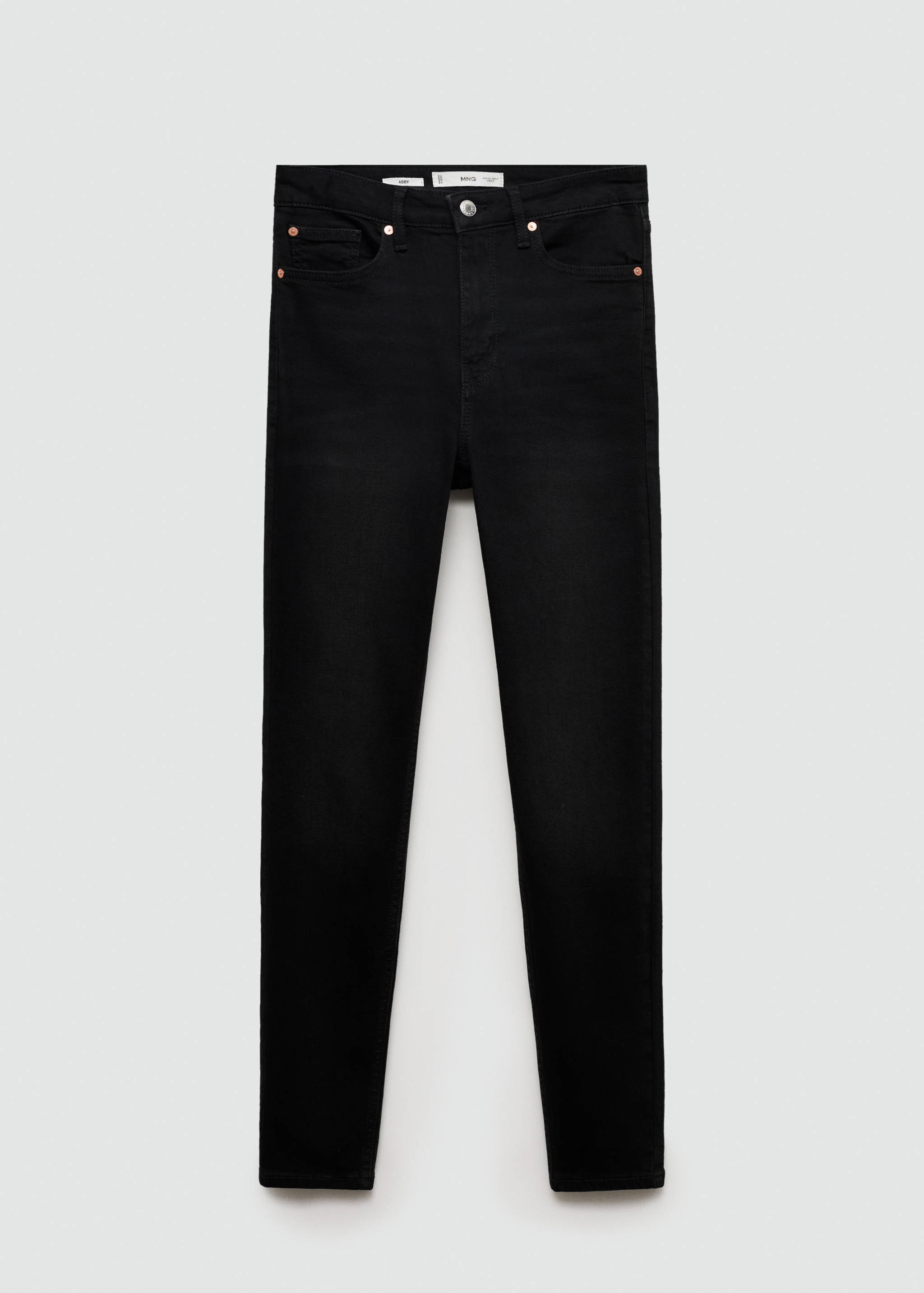 High-waist skinny jeans - Artikel zonder model