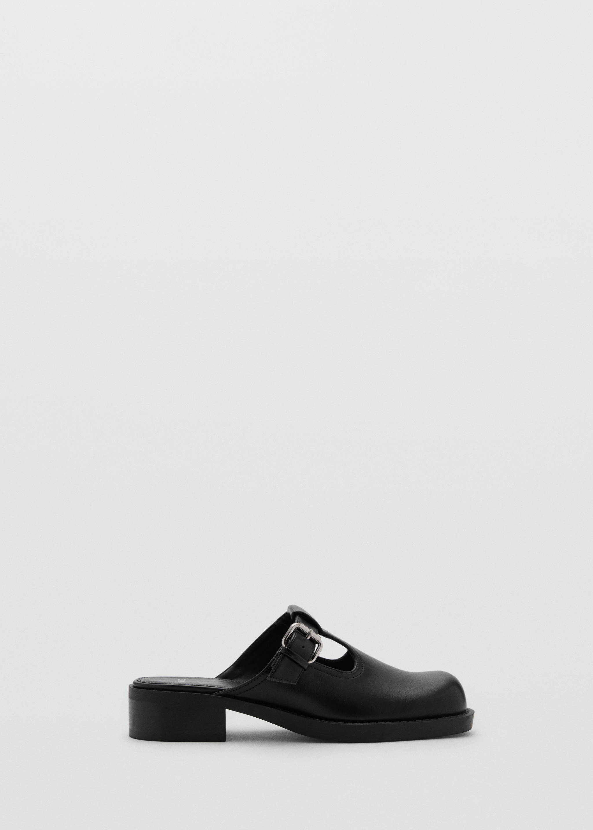 Zueco hebilla estilo mule - Artículo sin modelo