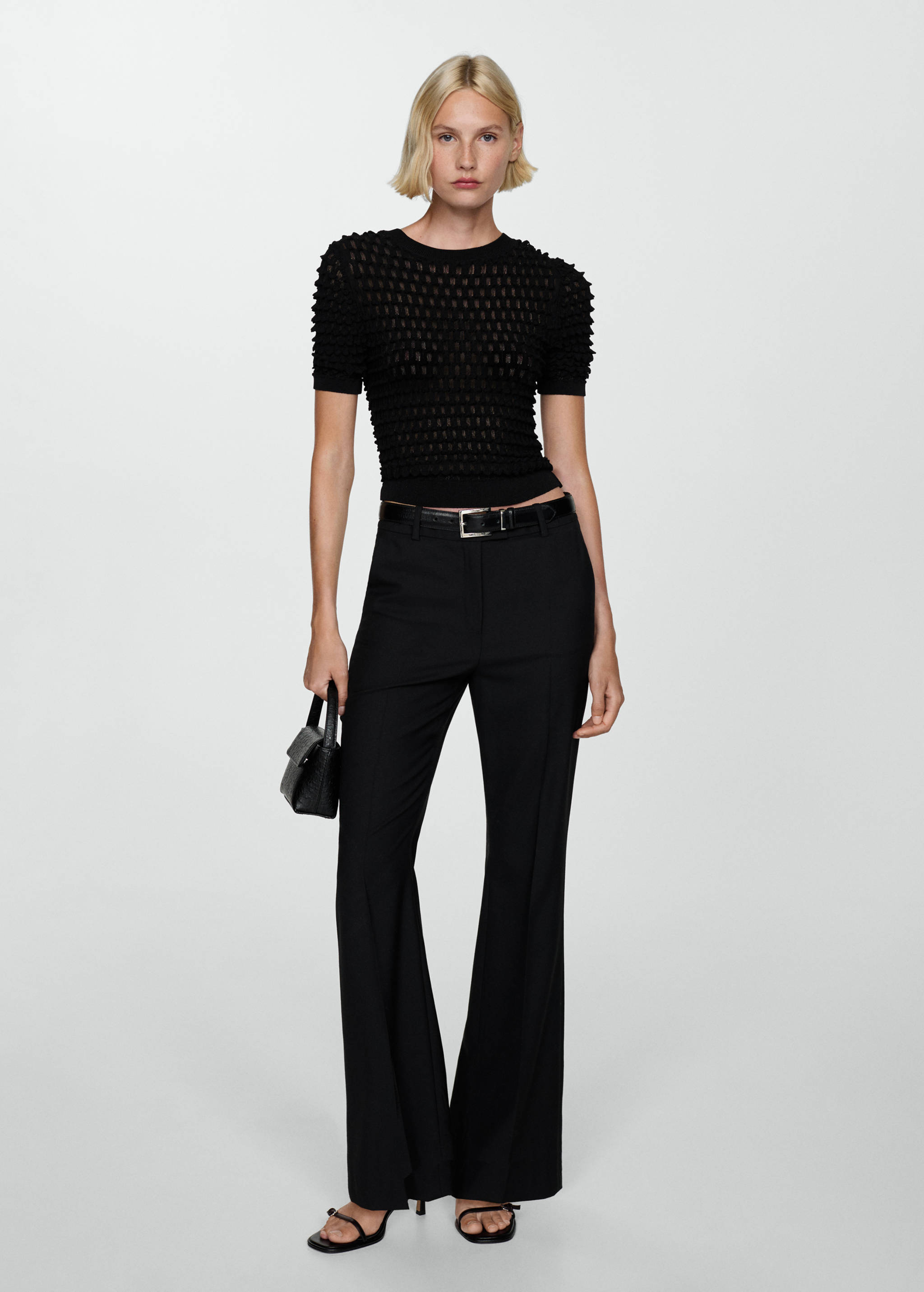 Jersey textura manga corta - Plano general