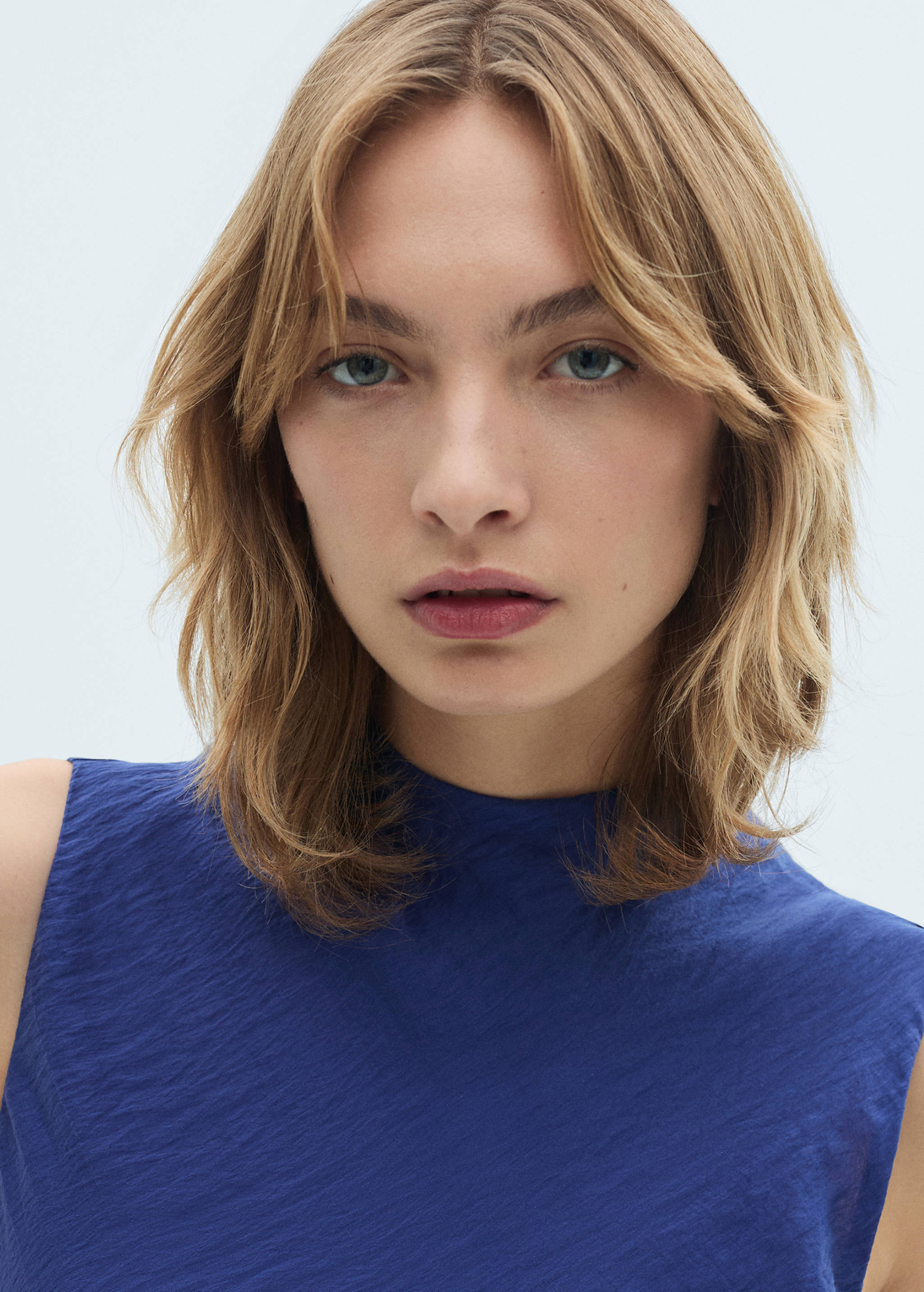 Lyocell midi-dress - Details of the article 1