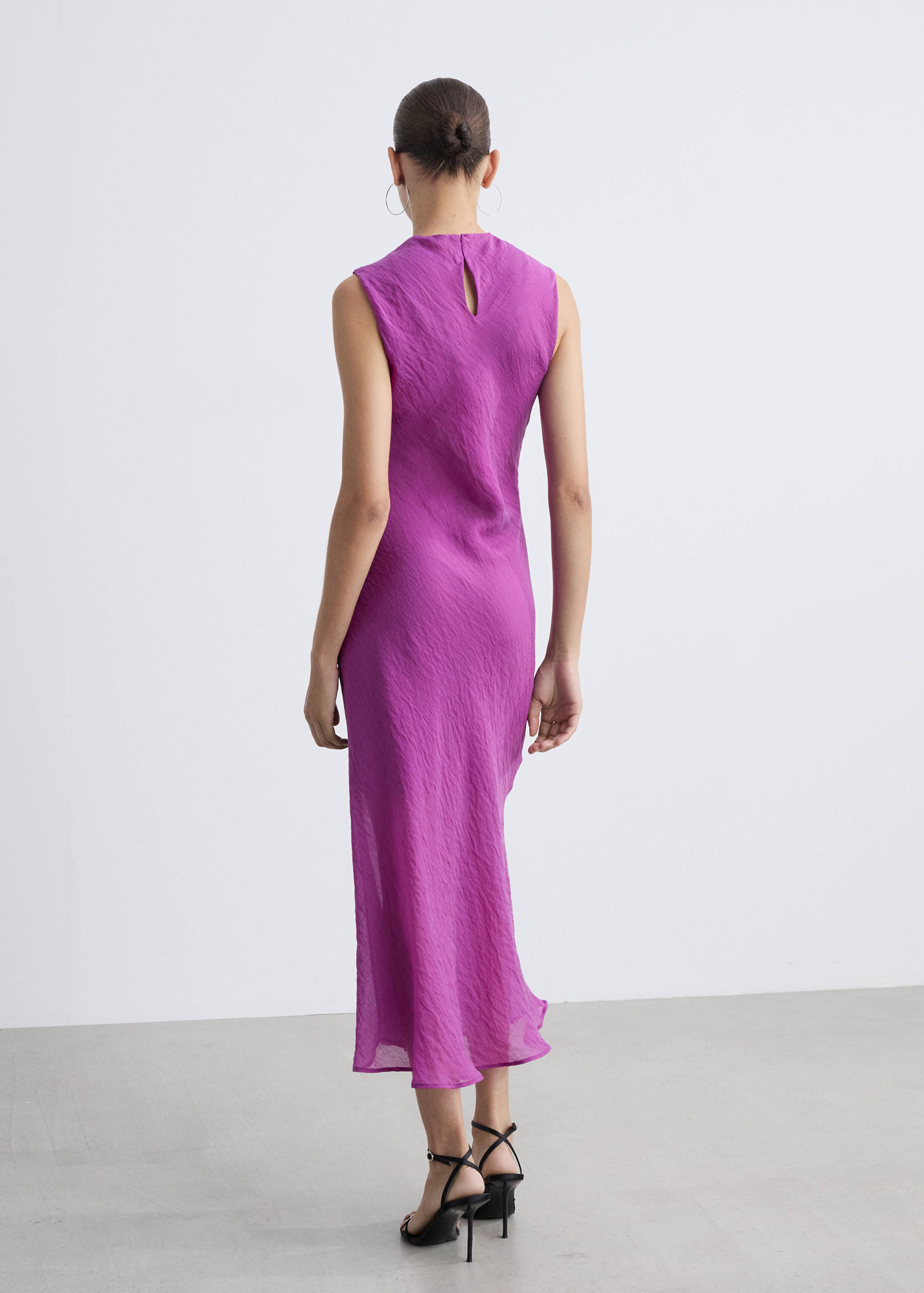 Lyocell midi-dress - Reverse of the article