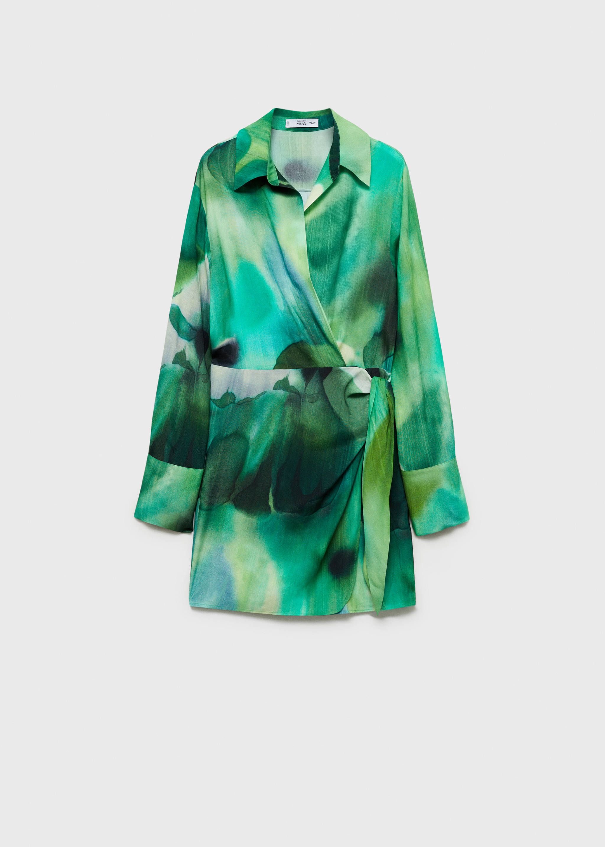 Printed bow dress - Article without model