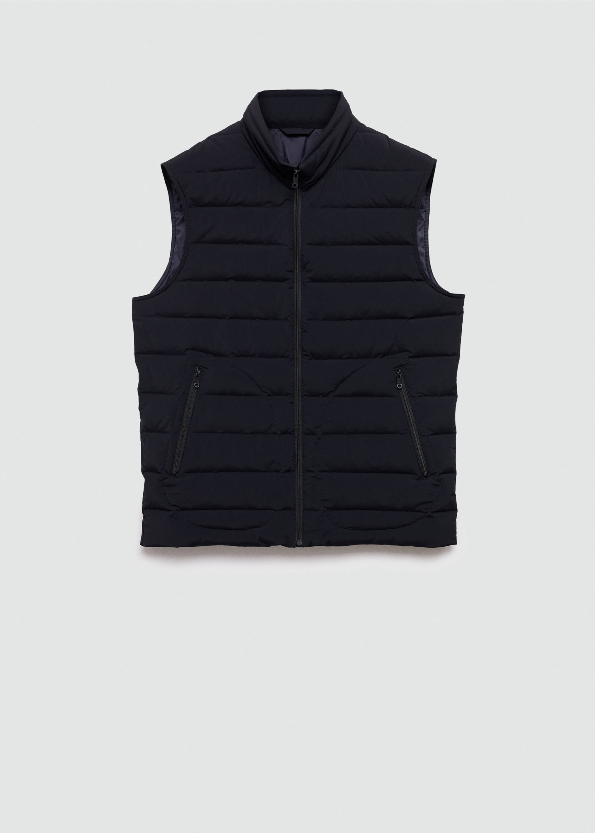 Täckväst fjäderstoppning - Artikel utan modell, Navy blå. Ref: 77054432-00.