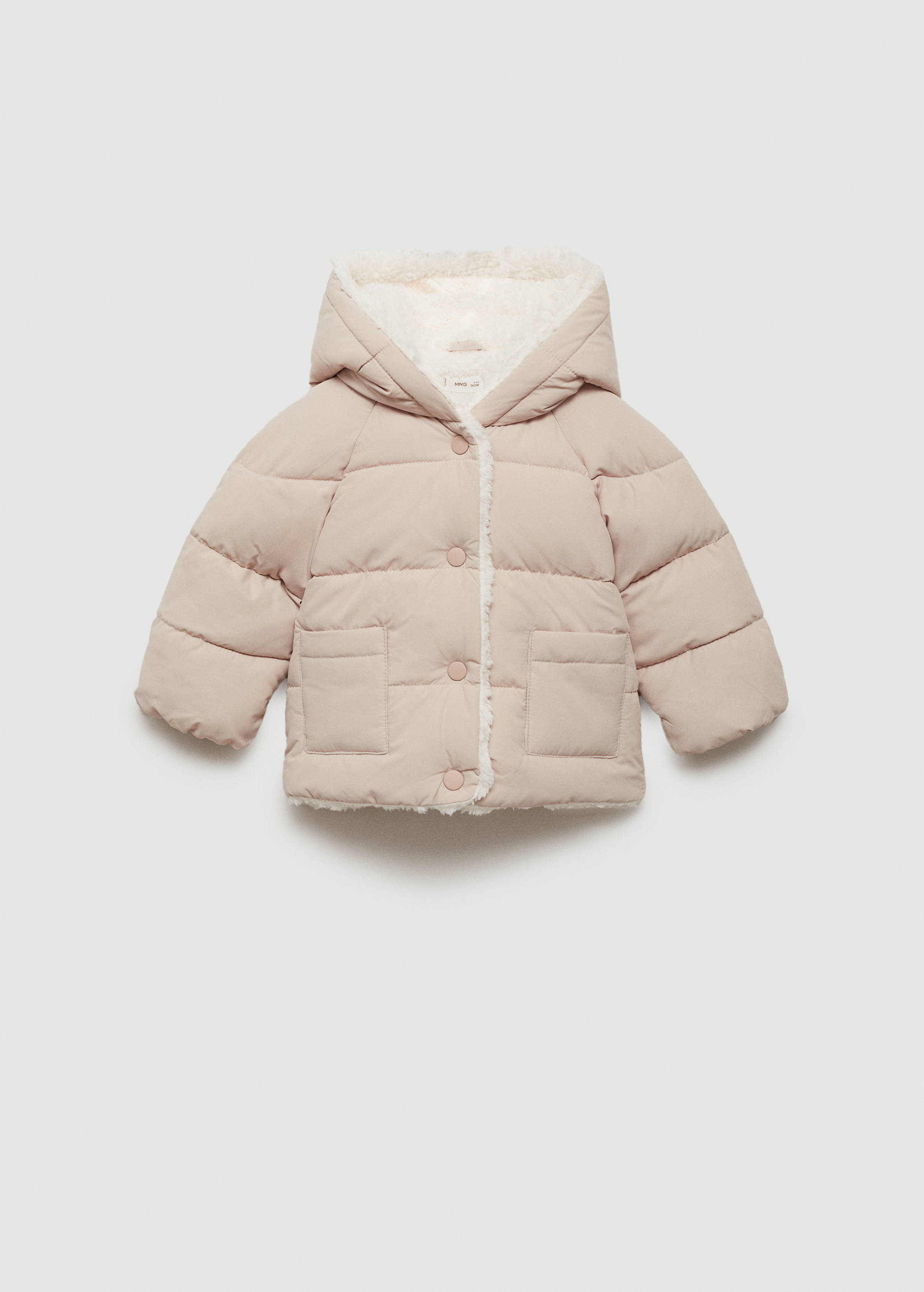 Ears hood puffer coat - Article without model