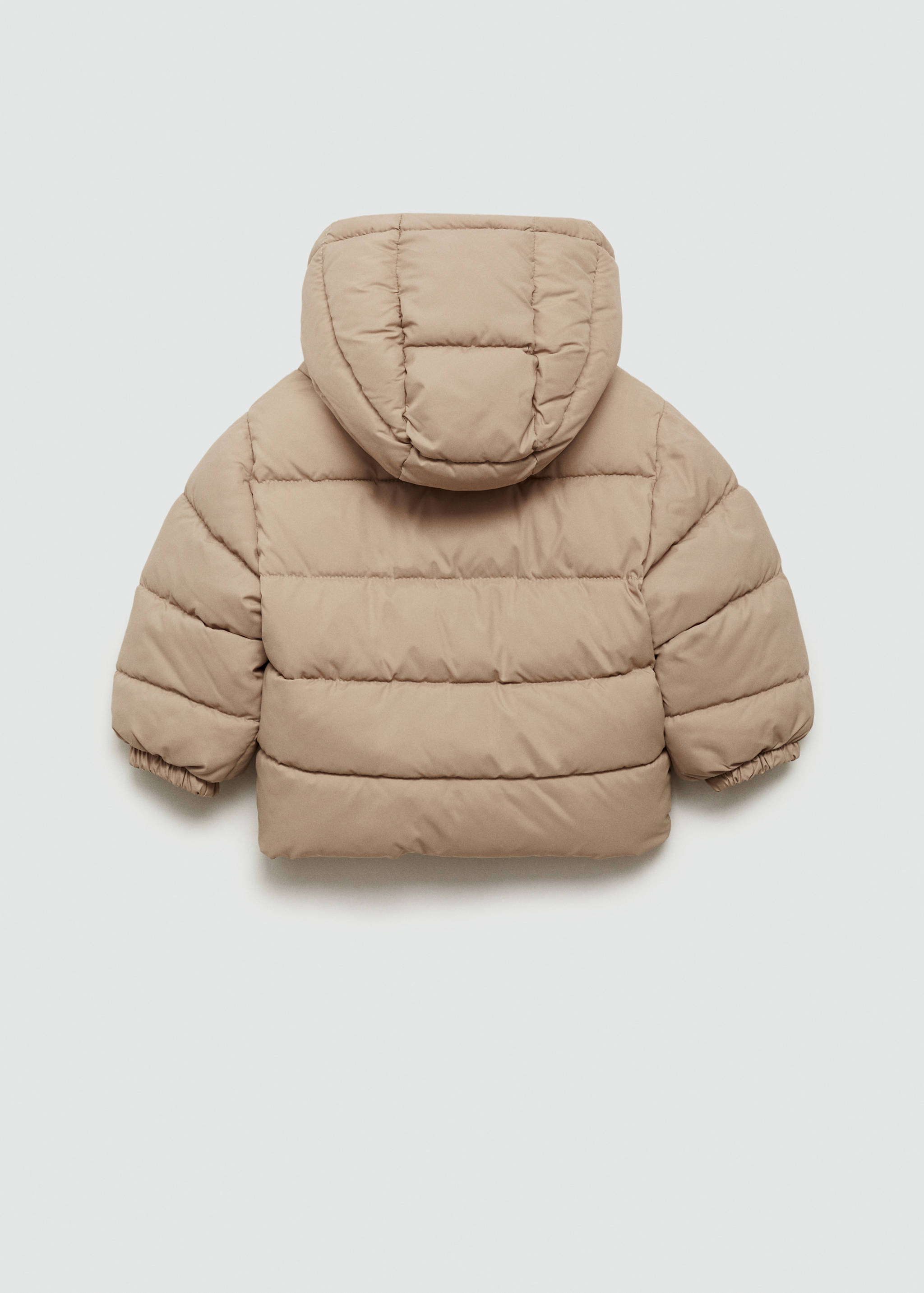 Anorak matelassée imitation mouton retourné - Verso de l’article