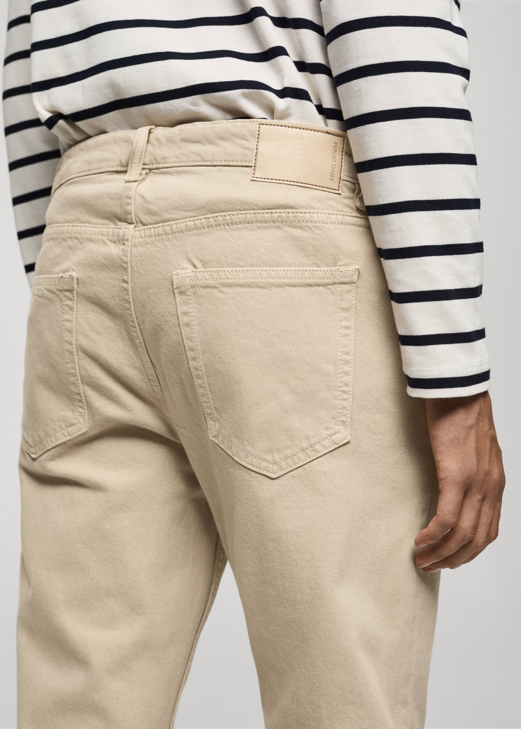 Ben tapered cropped jeans - Details of the article 6