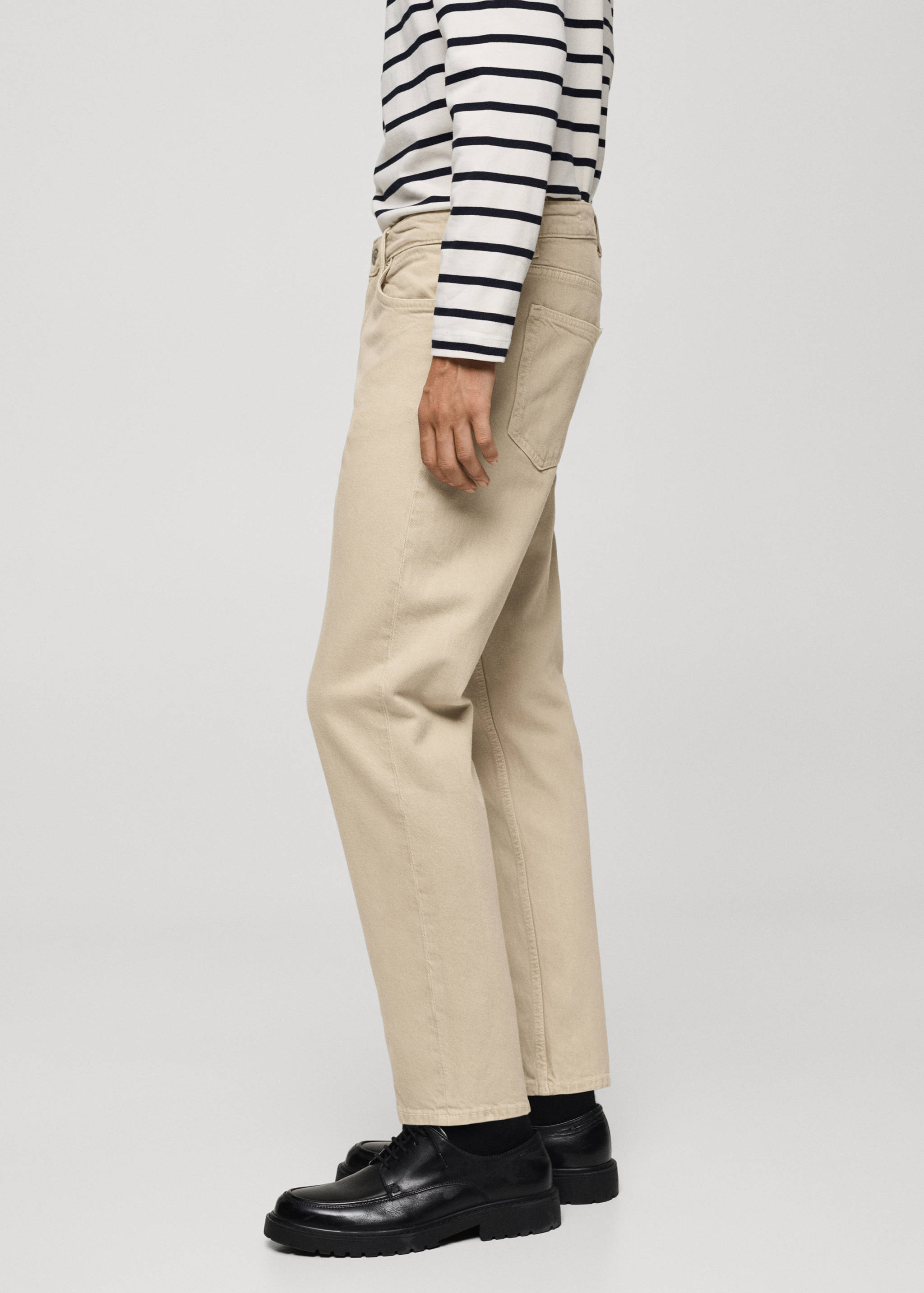 Ben tapered cropped jeans - Details of the article 2