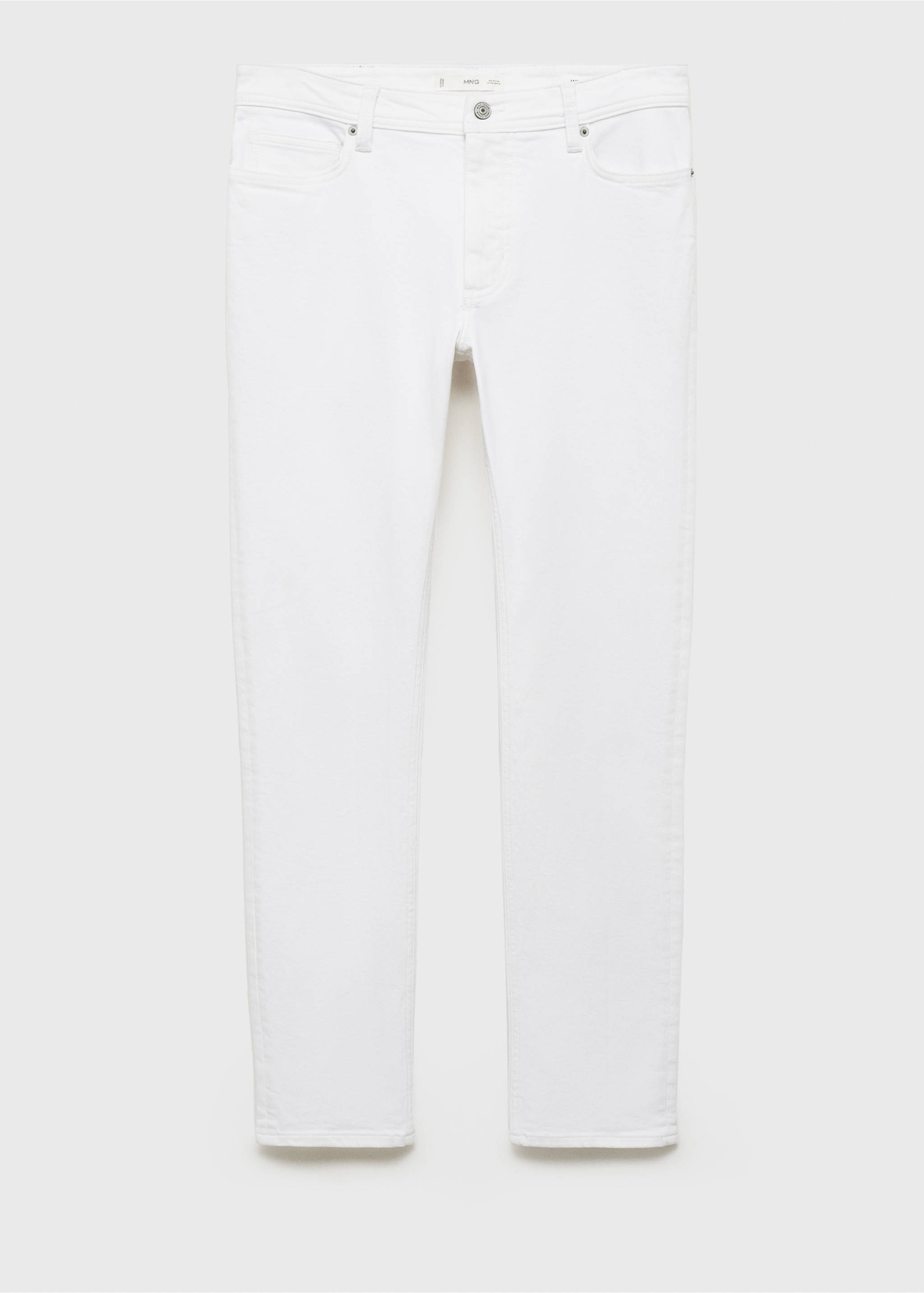 Ben tapered cropped jeans - Article without model, Beige. Ref: 77054439-00.