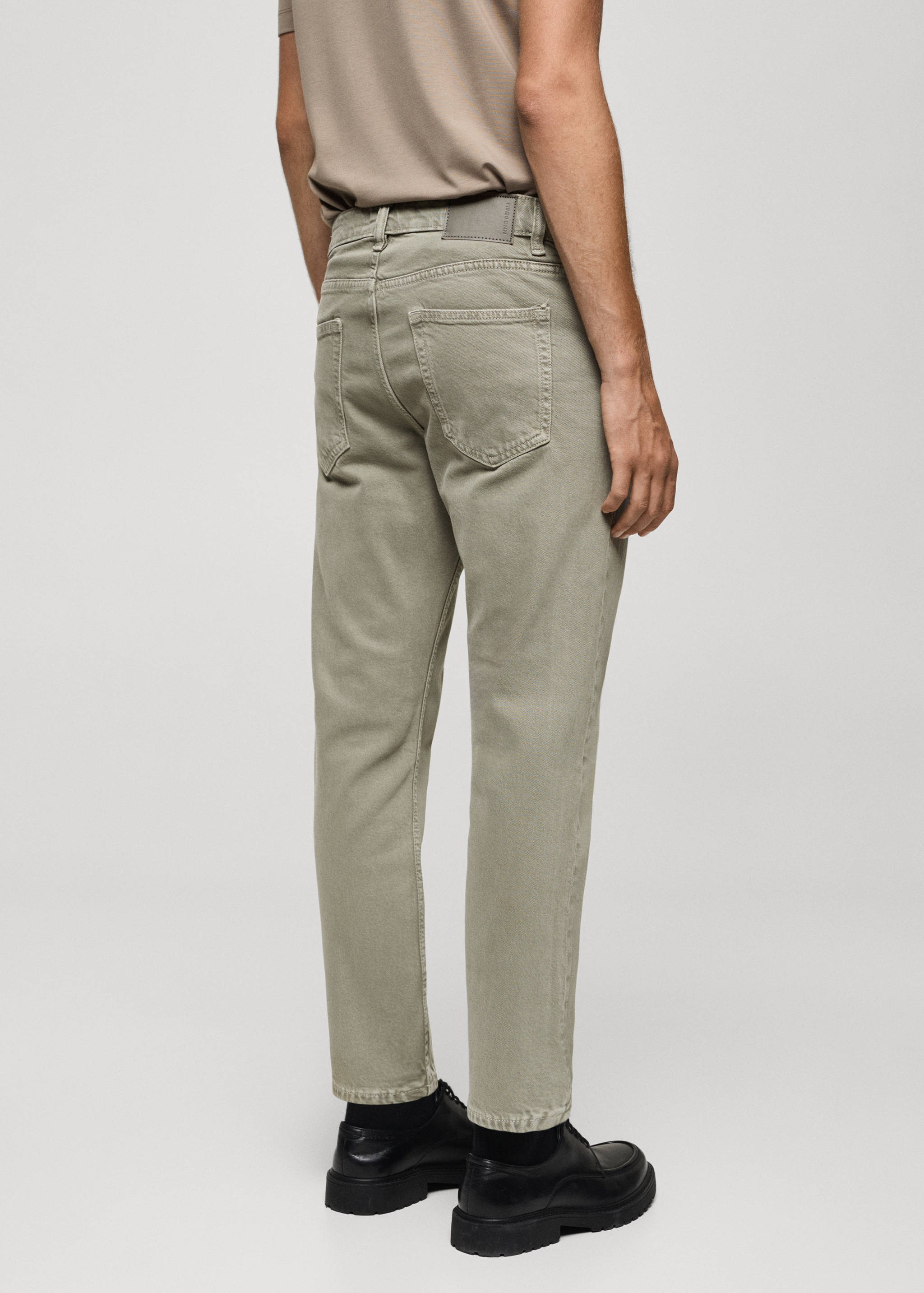 Ben tapered cropped jeans - Reverse of the article