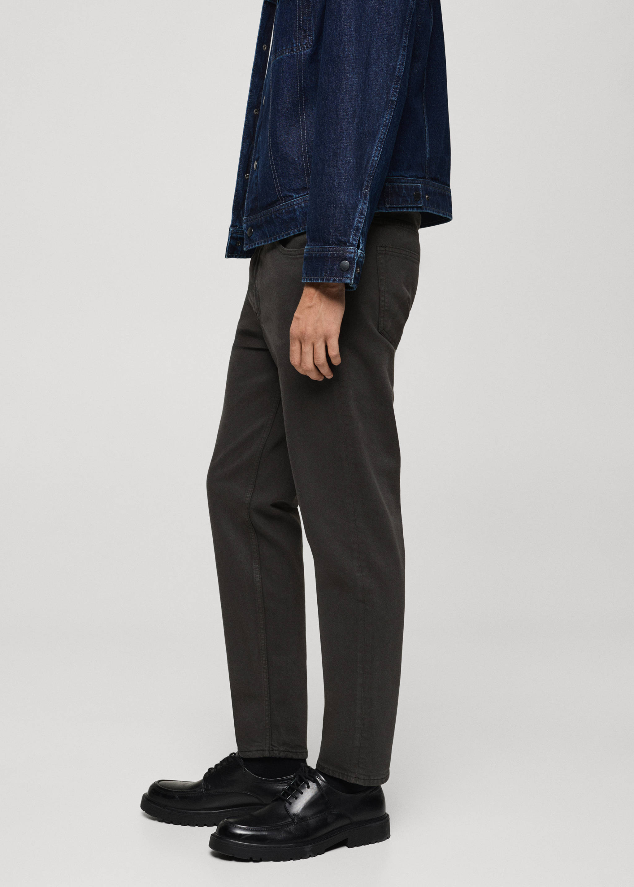 Ben tapered cropped jeans - Details of the article 2