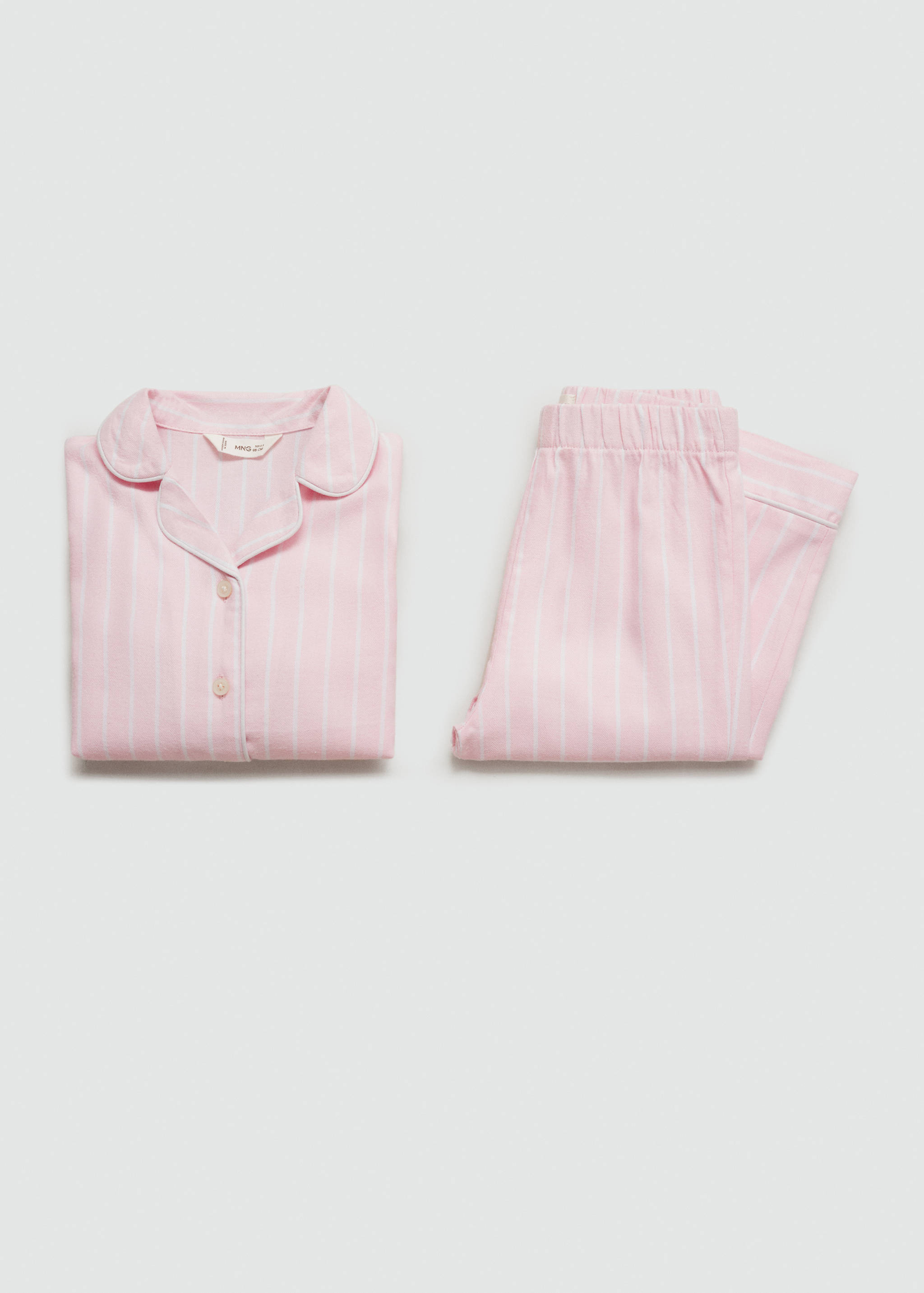 Pyjama long à rayures - Détail de l'article 0