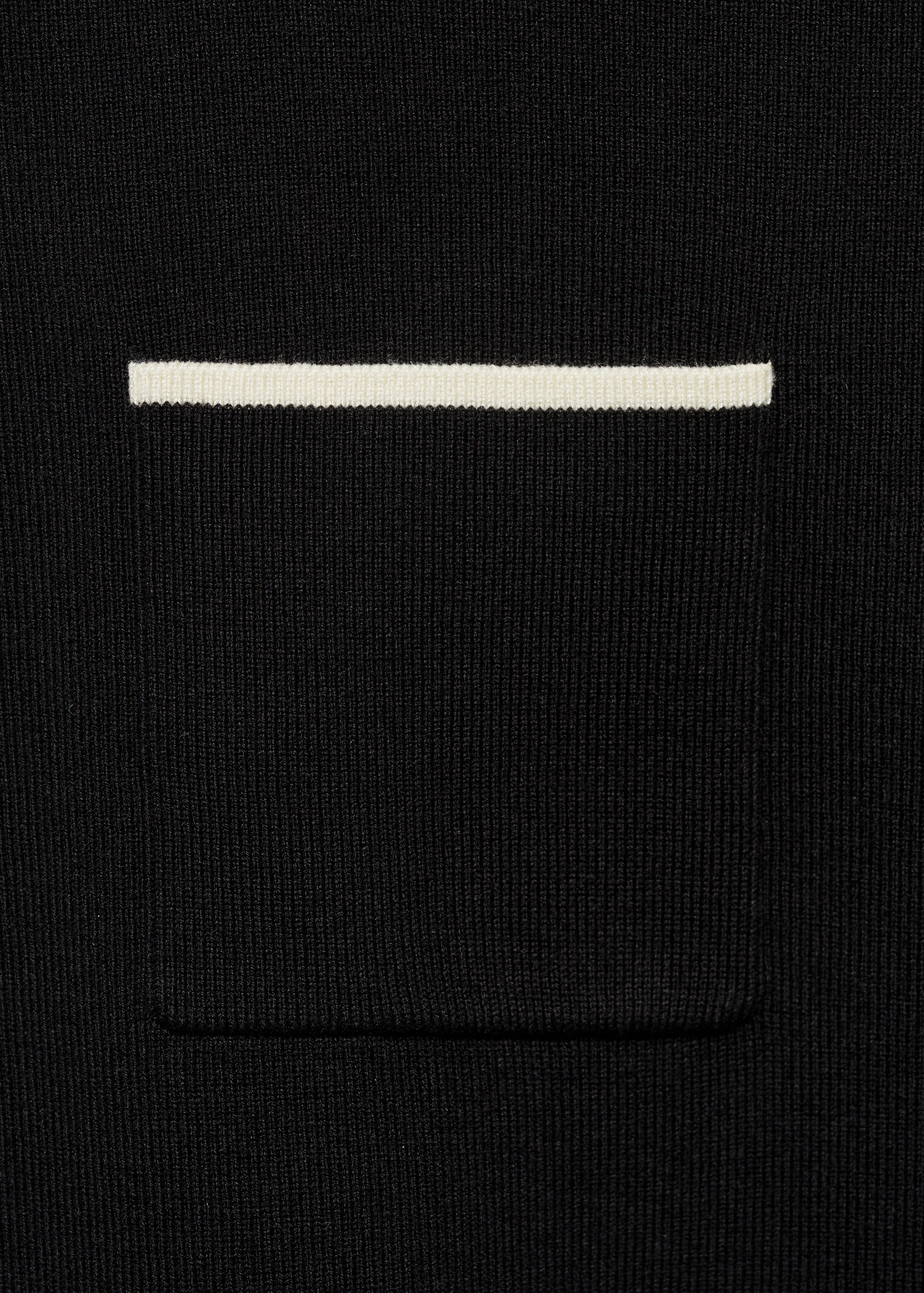 Knitted mini-skirt with pockets - Details of the article 8