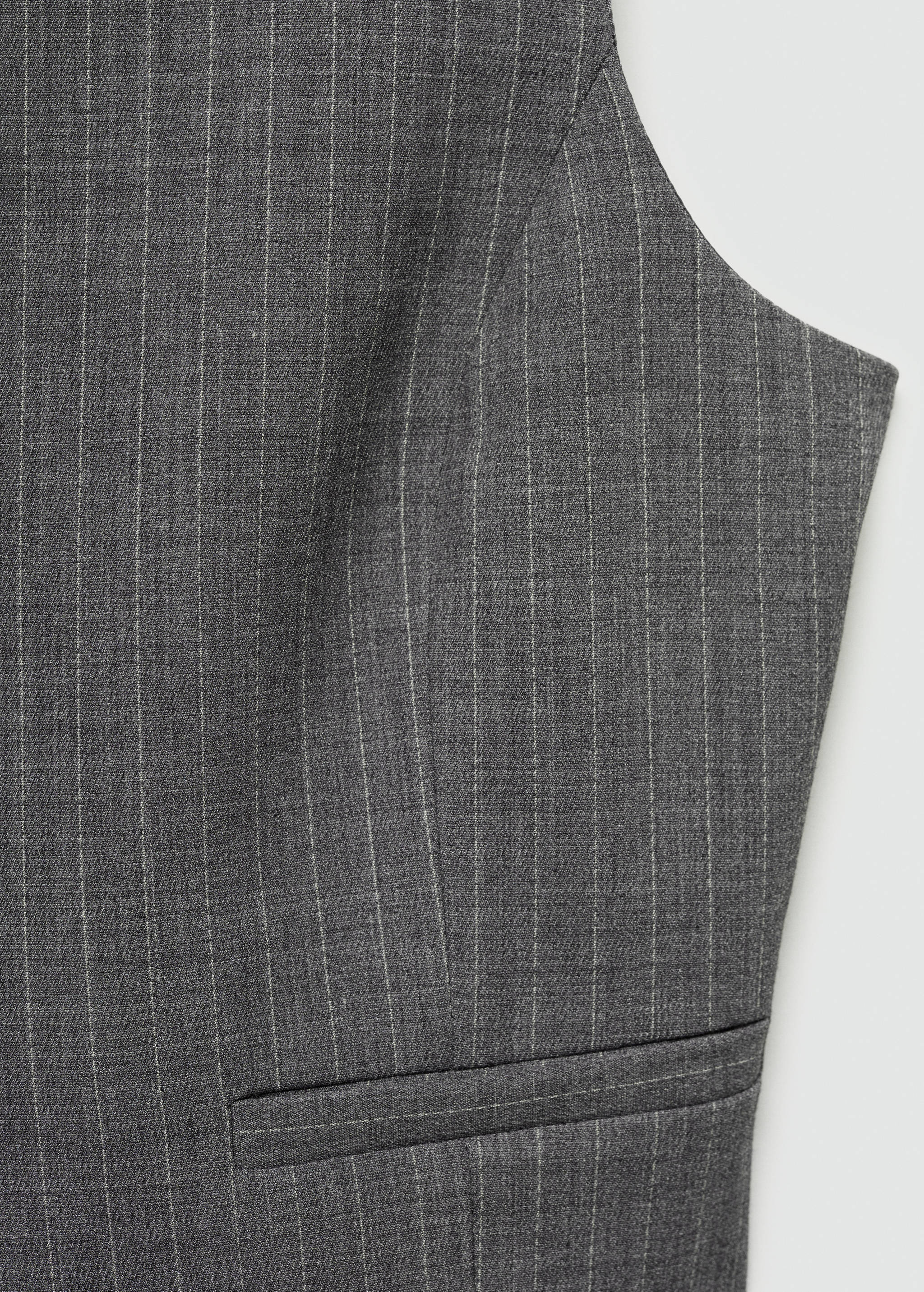 Pinstriped suit vest - Details of the article 0