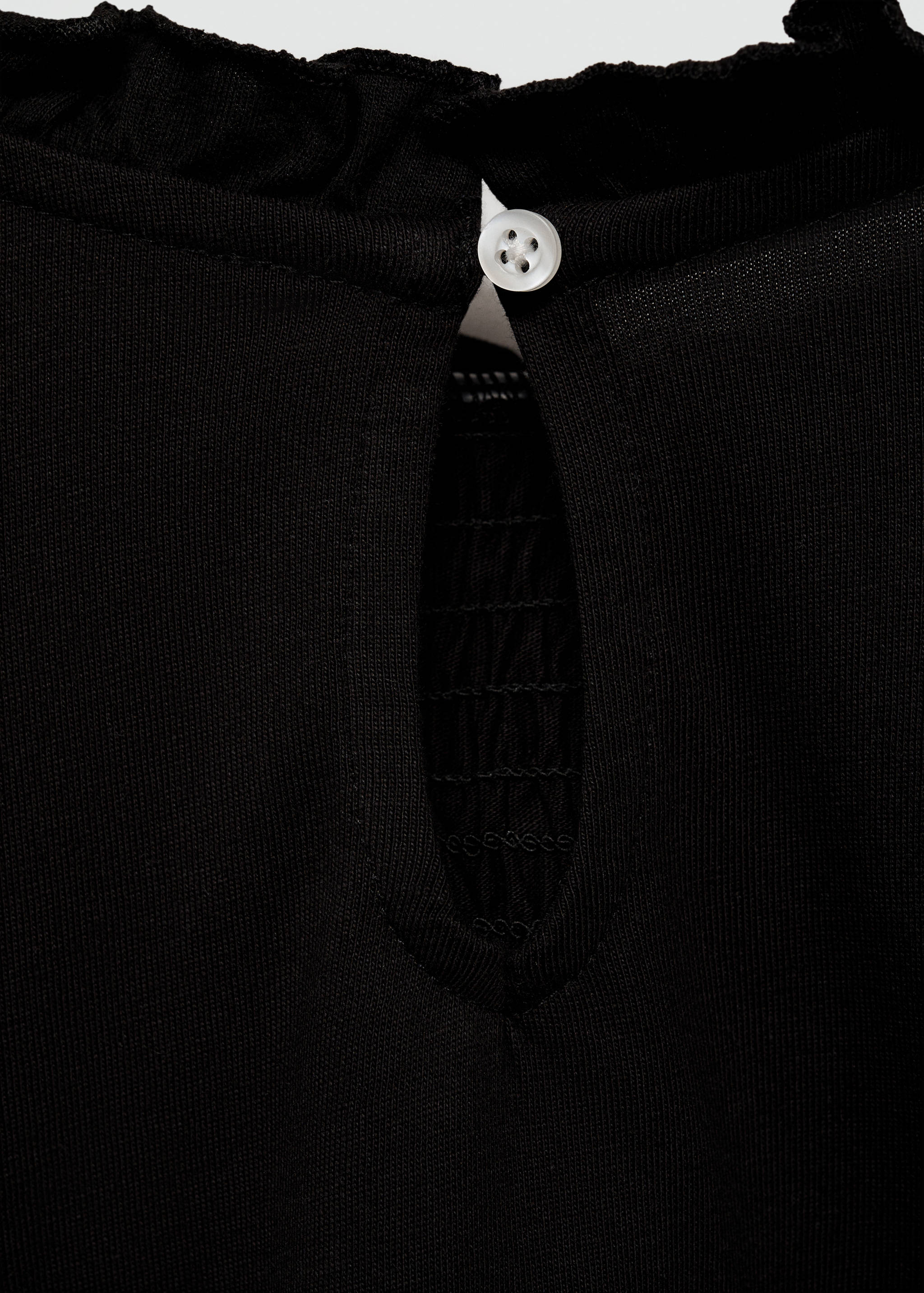 T-shirt with gathered details - Details of the article 8