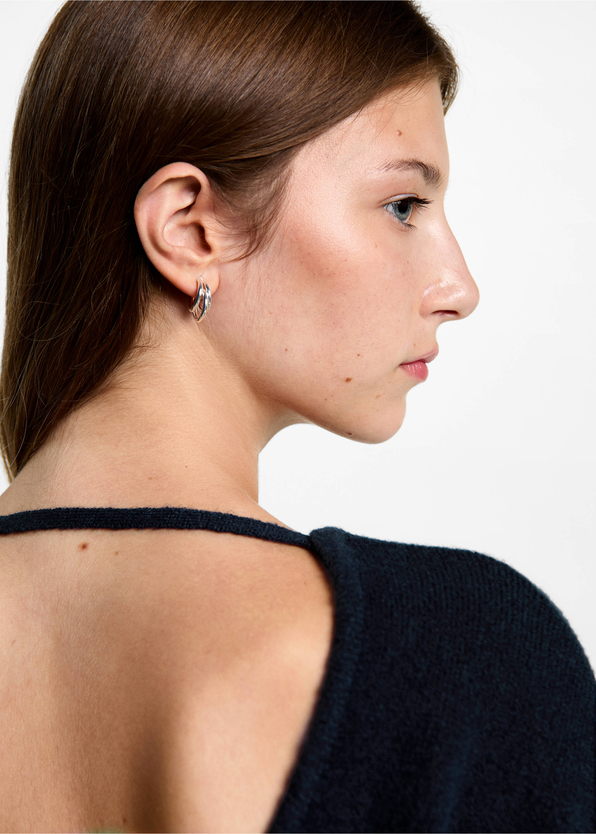 Jersey abertura posterior - Detalle del artículo 1, Azul marino oscuro. Ref: 77054782-00.