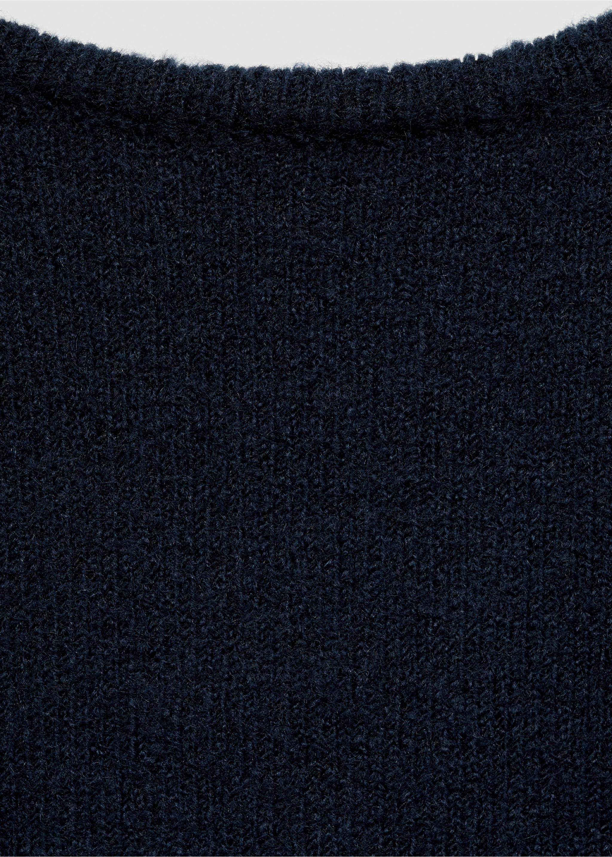 Jersey abertura posterior - Detalle del artículo 8, Azul marino oscuro. Ref: 77054782-00.