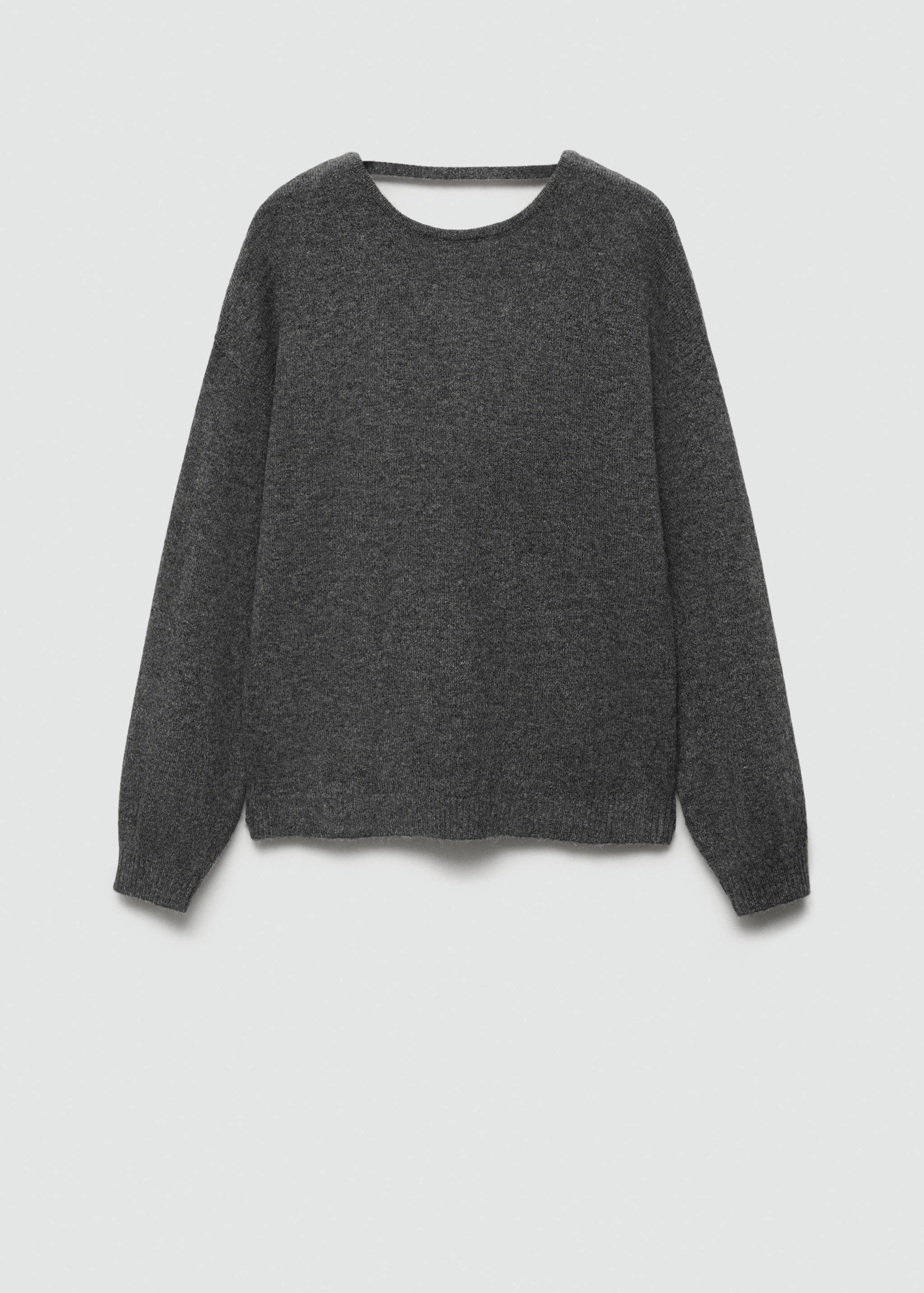 Tröja med öppen rygg - Artikel utan modell