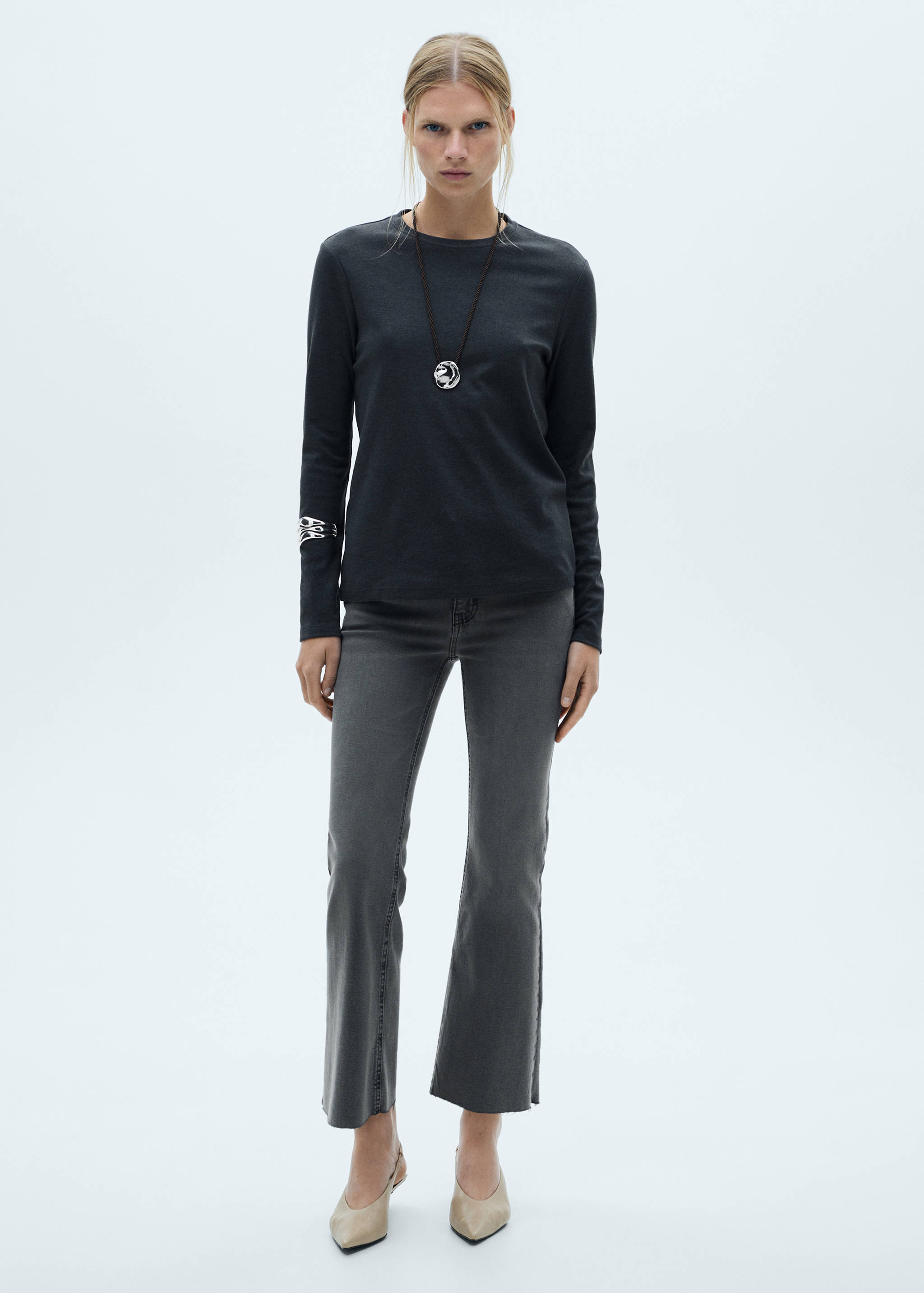 Jean Sienna flare crop - Plan général