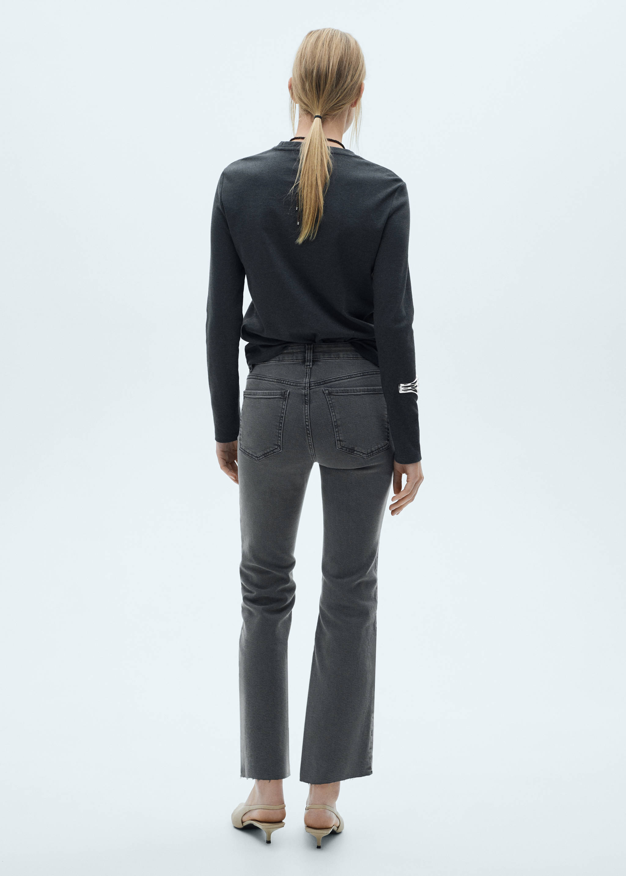 Jean Sienna flare crop - Verso de l’article