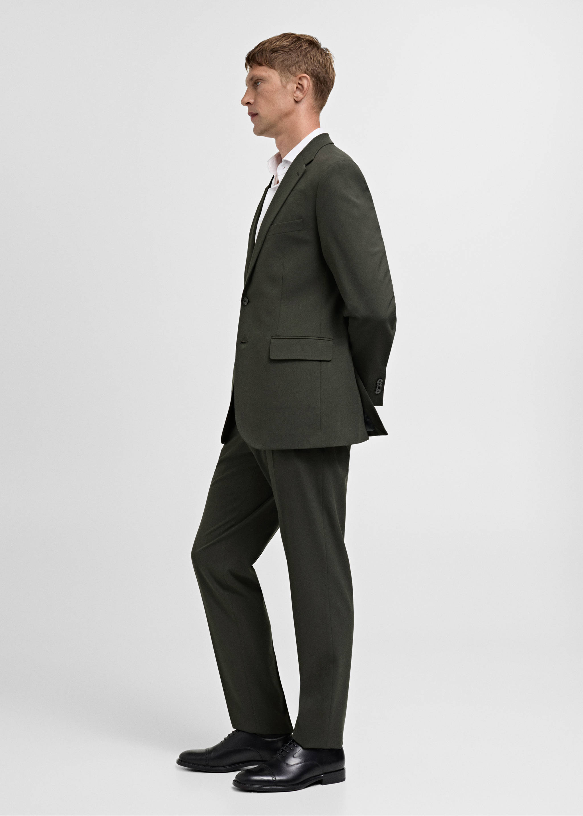 Slim Fit-Anzughose aus Comfort-Stretch-Gewebe - Detail des Artikels 2