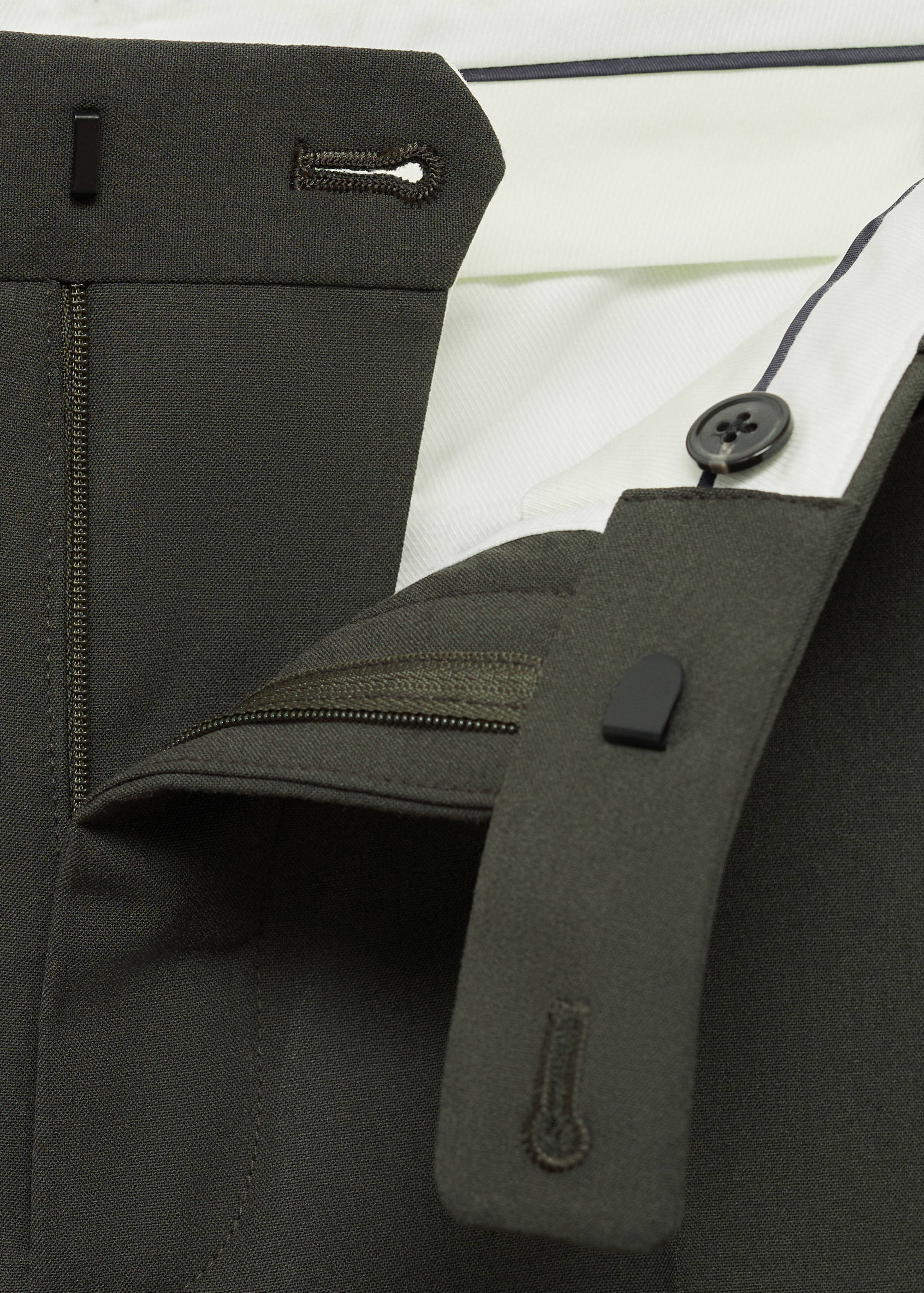 Slim Fit-Anzughose aus Comfort-Stretch-Gewebe - Detail des Artikels 0