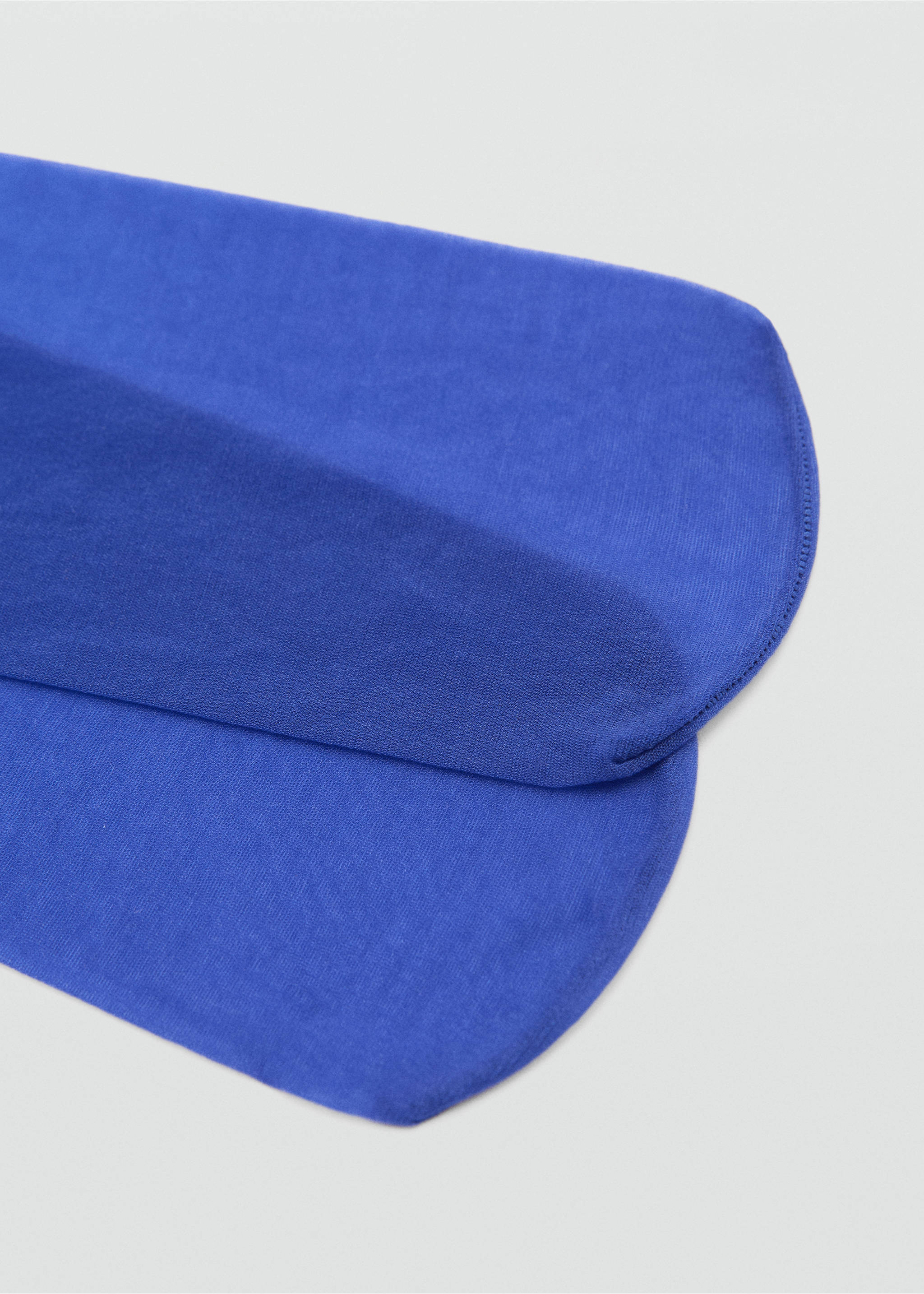 2-pack tunna strumpor - Bild av mittparti, Blå. Ref: 77055149-00.