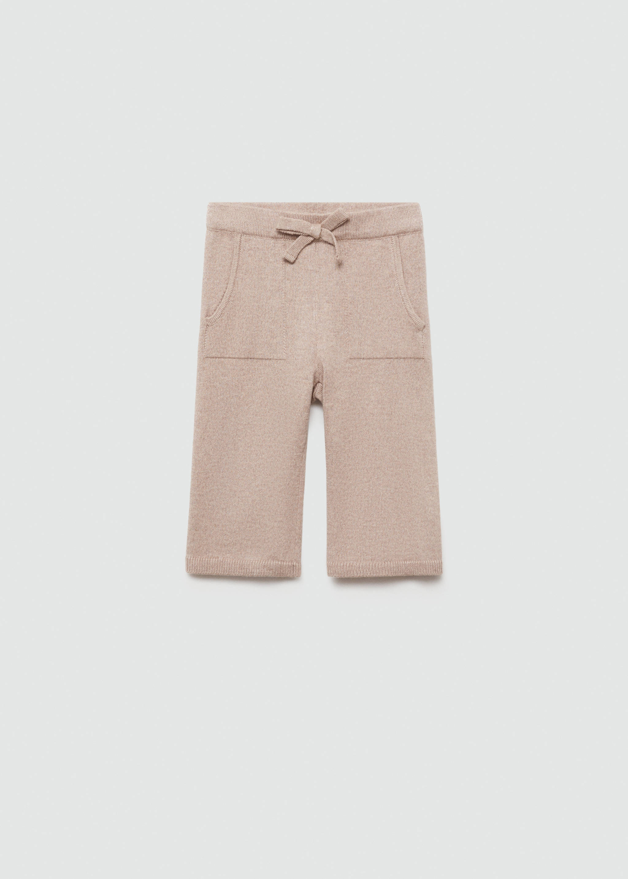 Knitted culotte trousers - Article without model