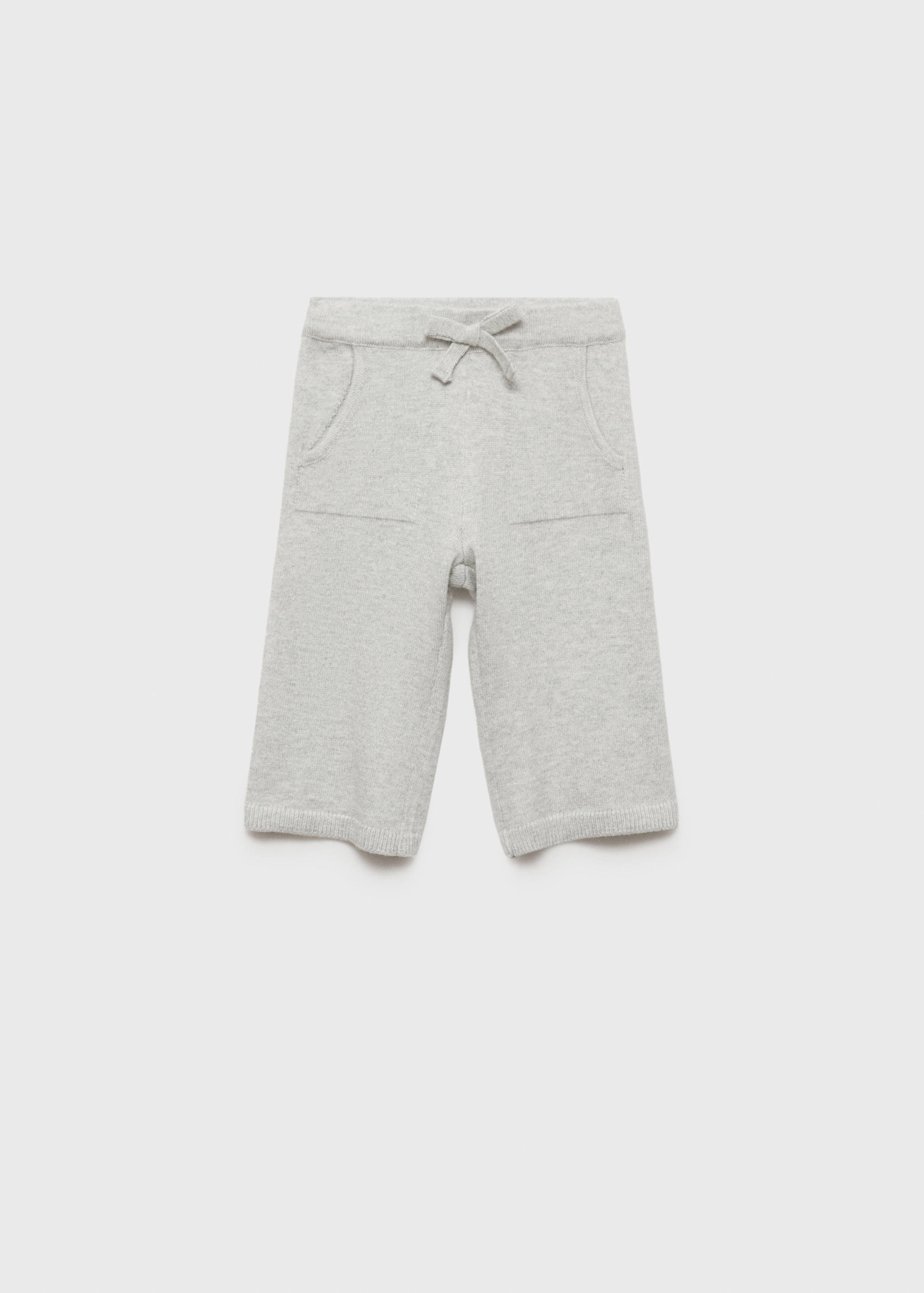 Knitted culotte trousers - Article without model