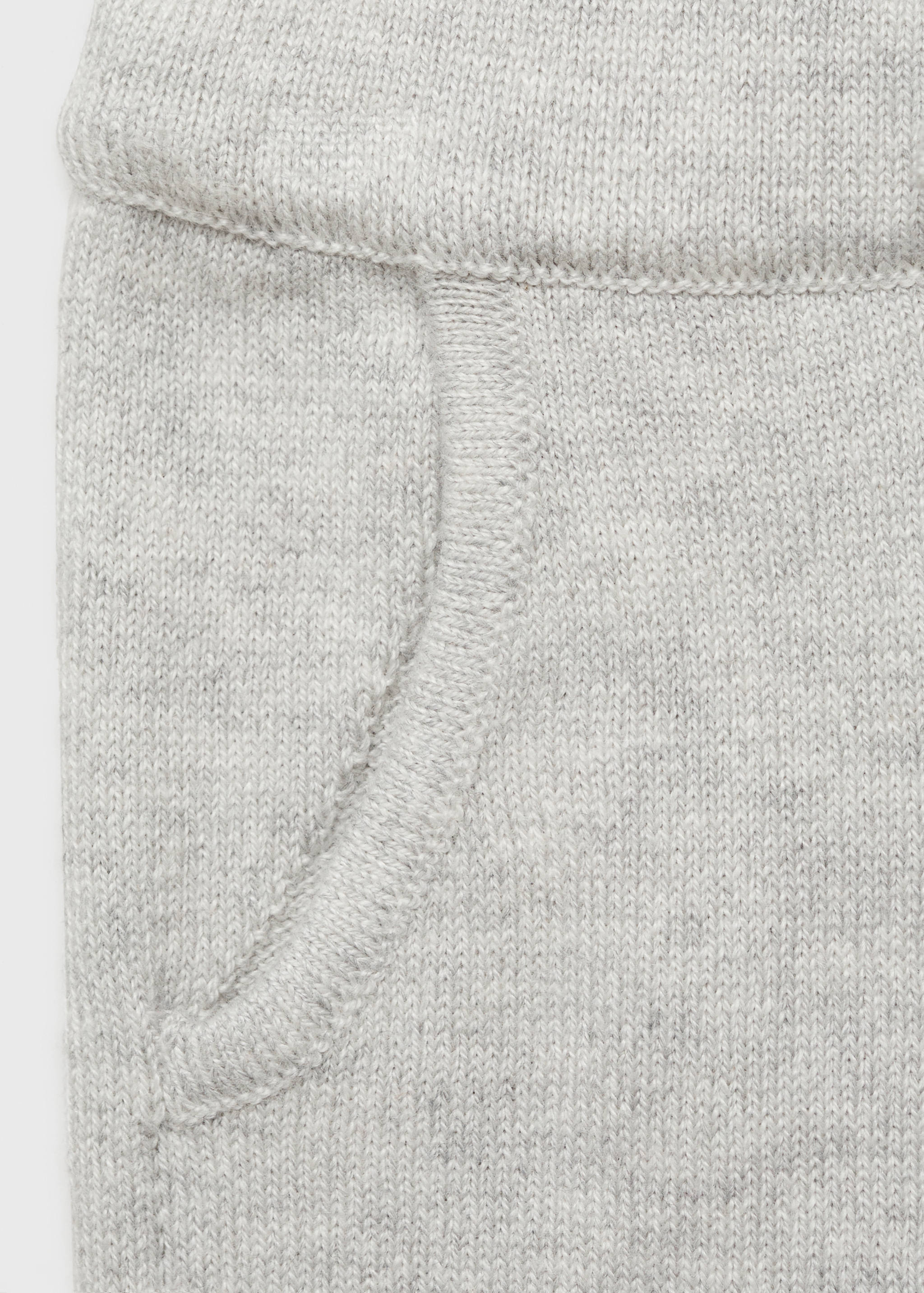 Knitted culotte trousers - Details of the article 0
