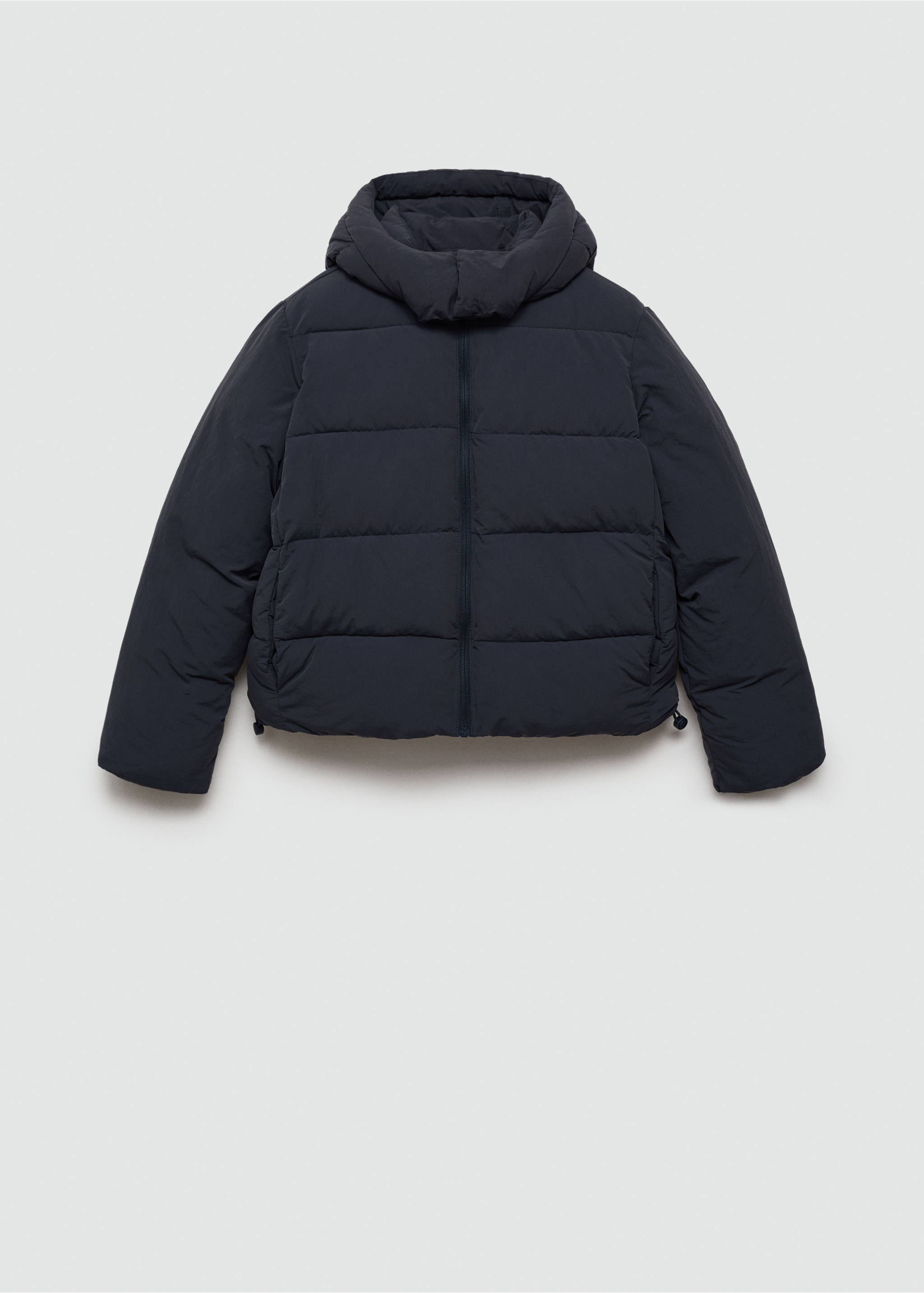 Anorak court matelassé - Article sans modèle, Bleu marine foncé. Ref: 77055629-00.