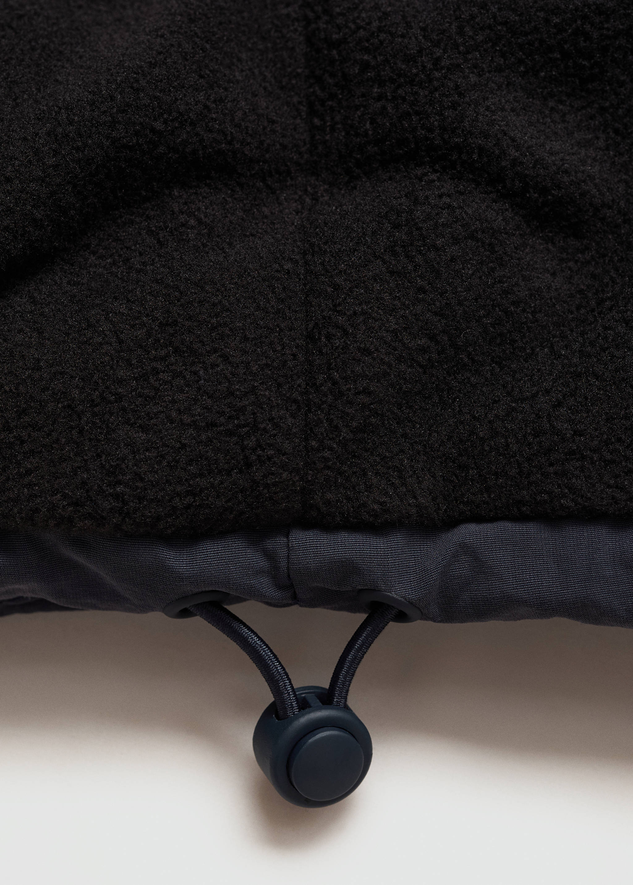 Short quilted anorak - Details of the article 0