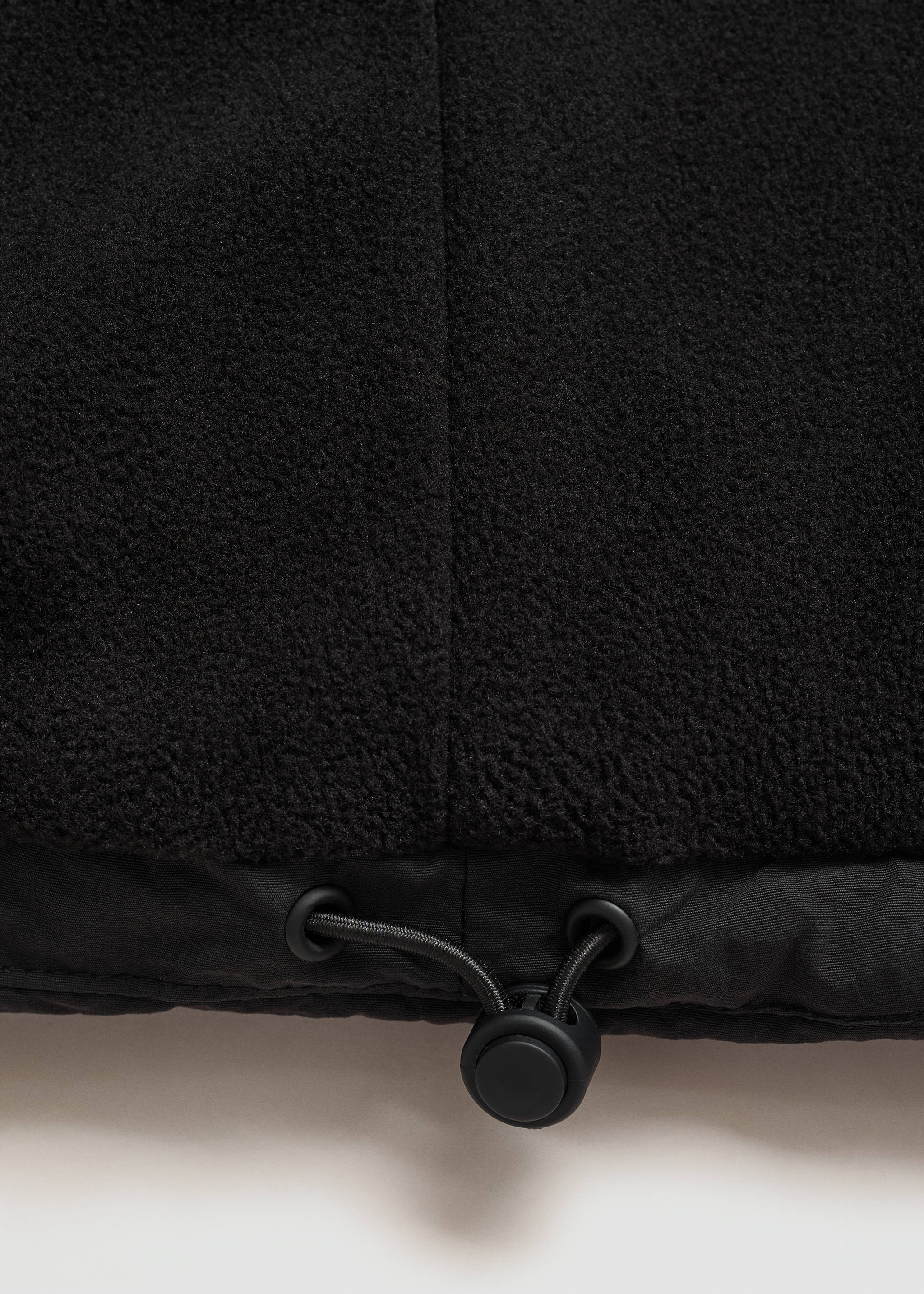 Short puffer anorak - Details of the article 0, Black. Ref: 77055629-00.