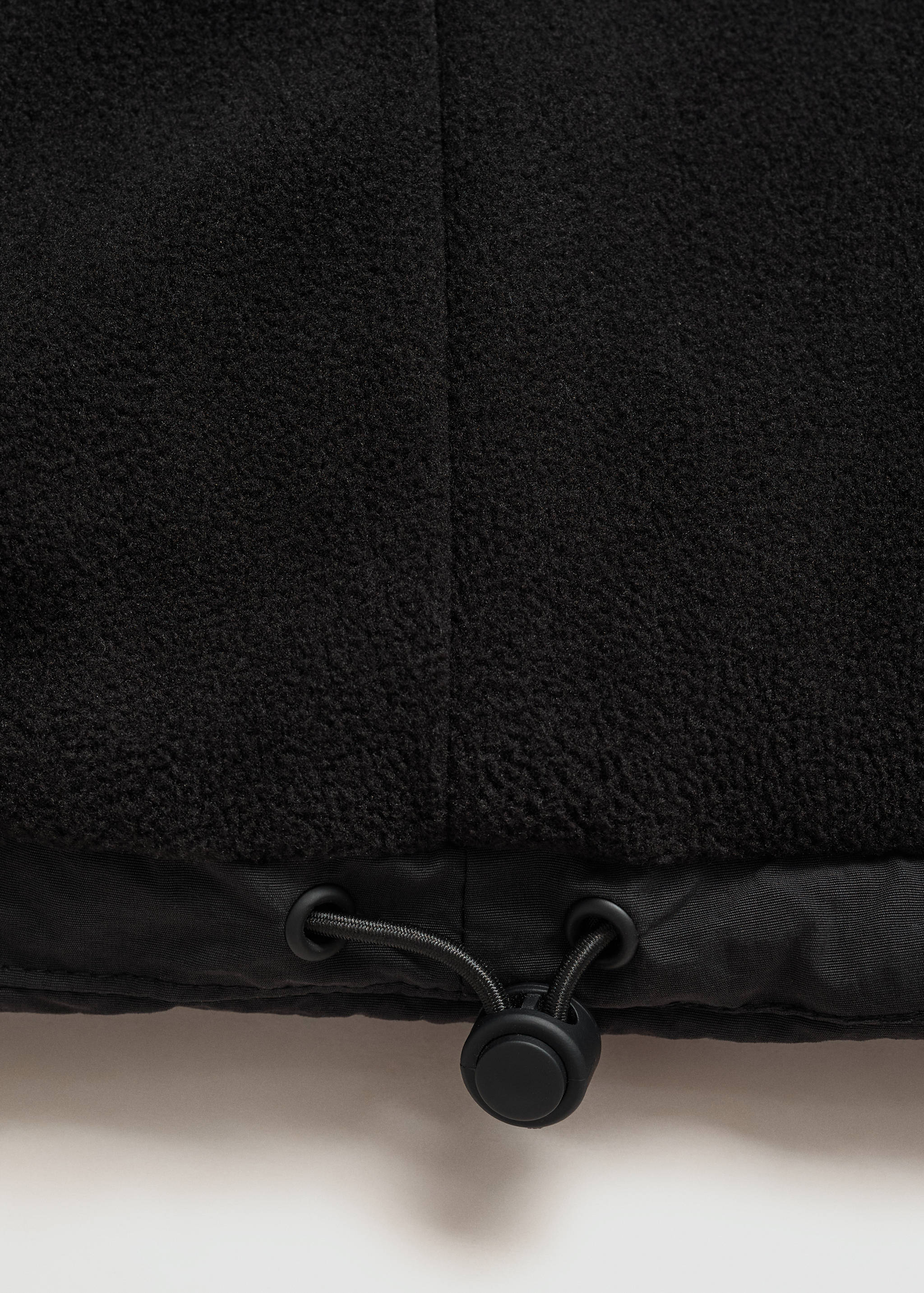 Short quilted anorak - Details of the article 0