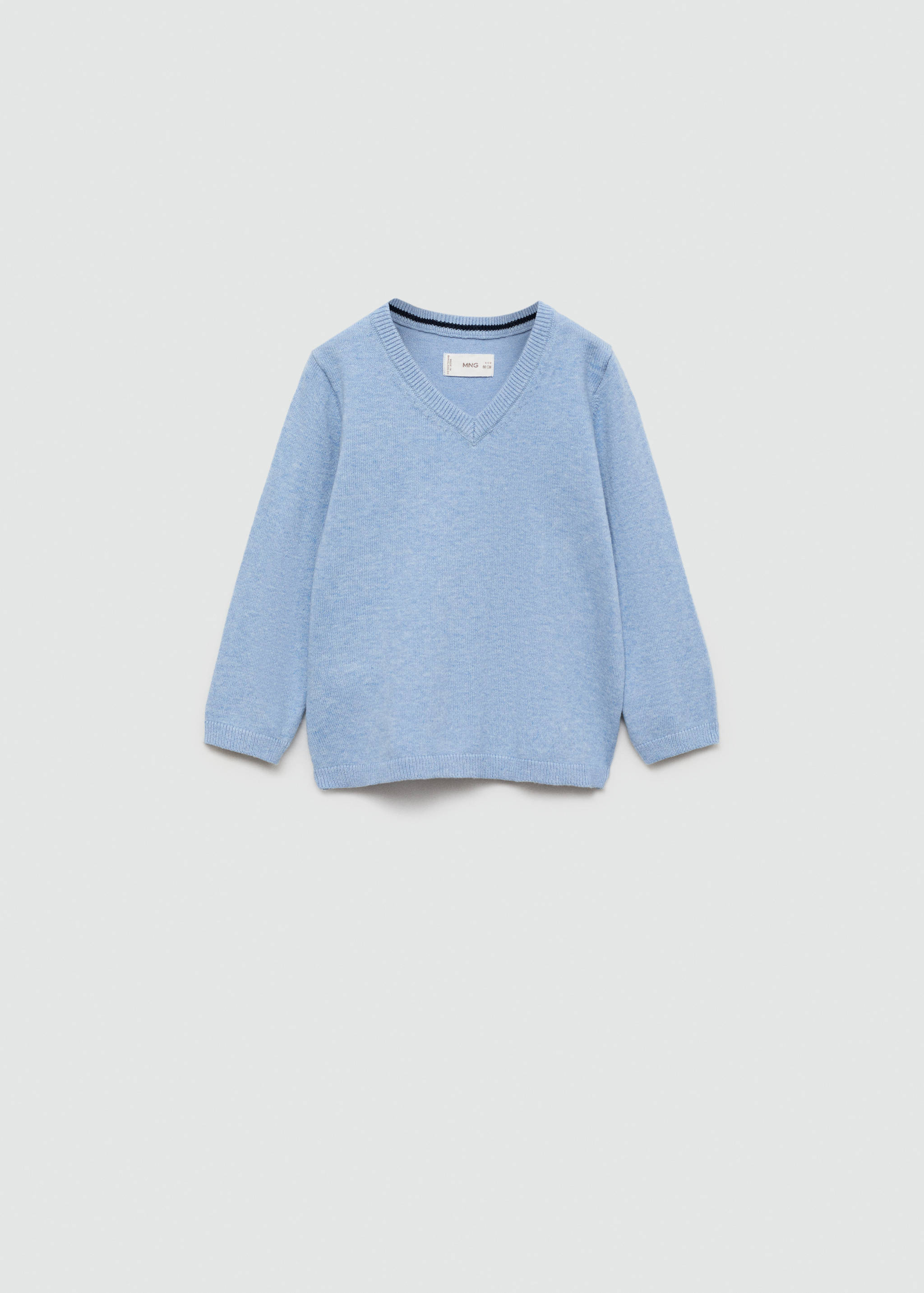 Pull-over à col en V - Article sans modèle