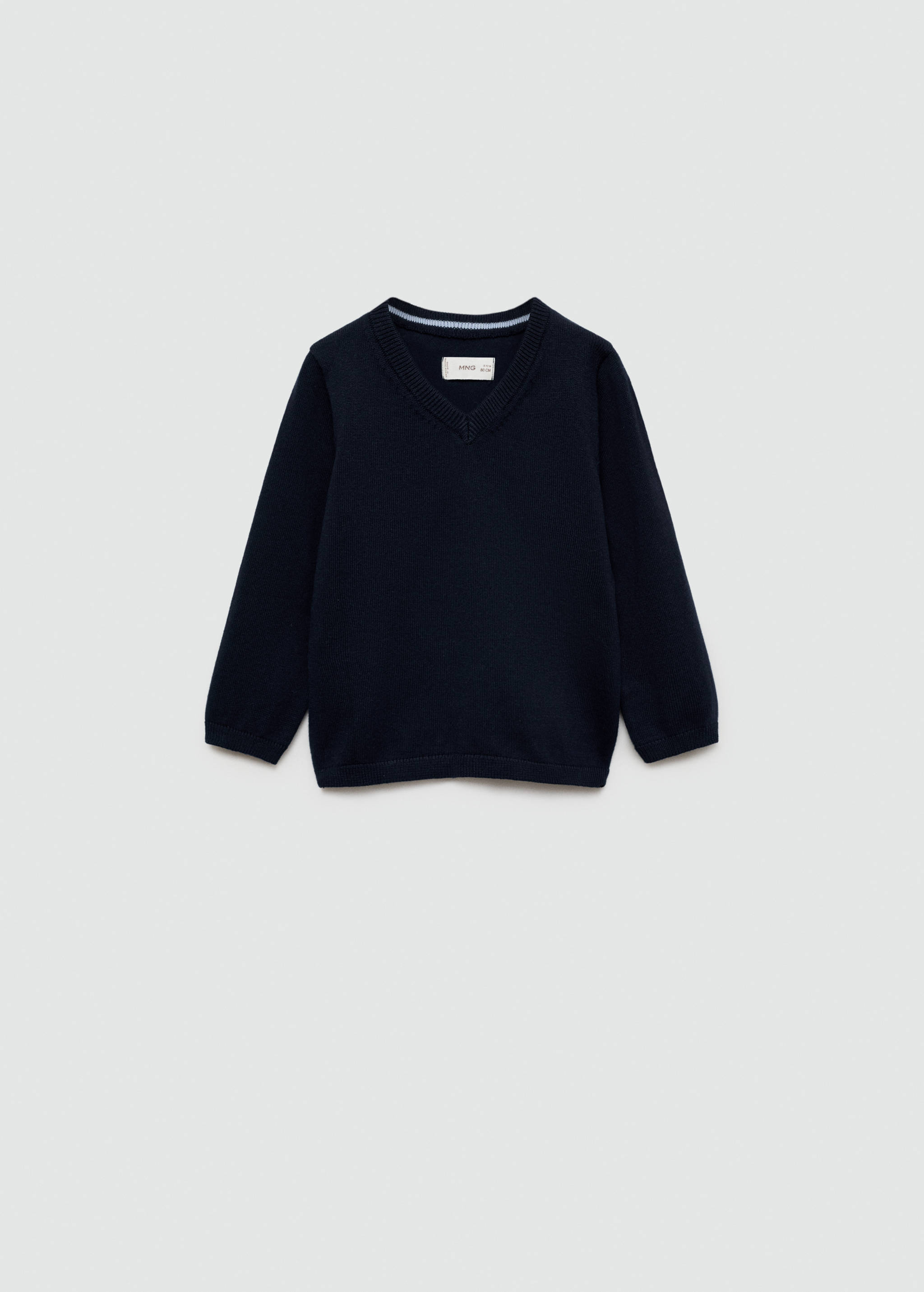 Pull-over à col en V - Article sans modèle