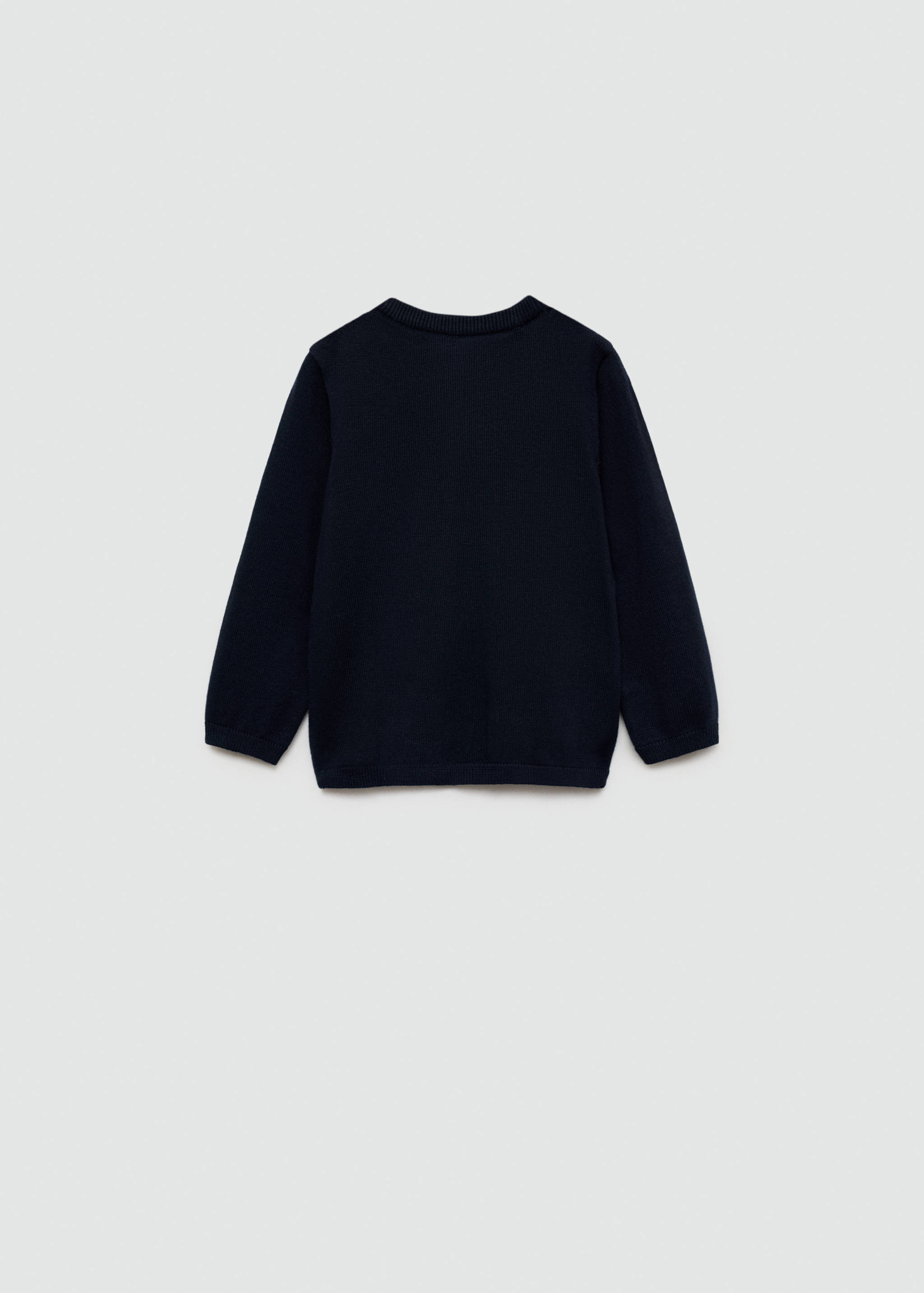 Pull-over à col en V - Verso de l’article