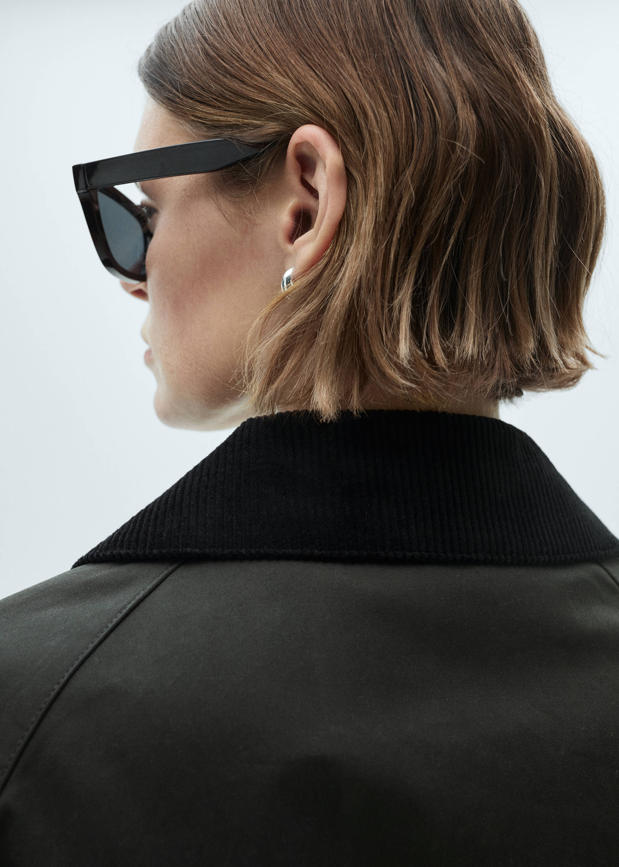 Parka efecto encerado corta - Detalle del artículo 6