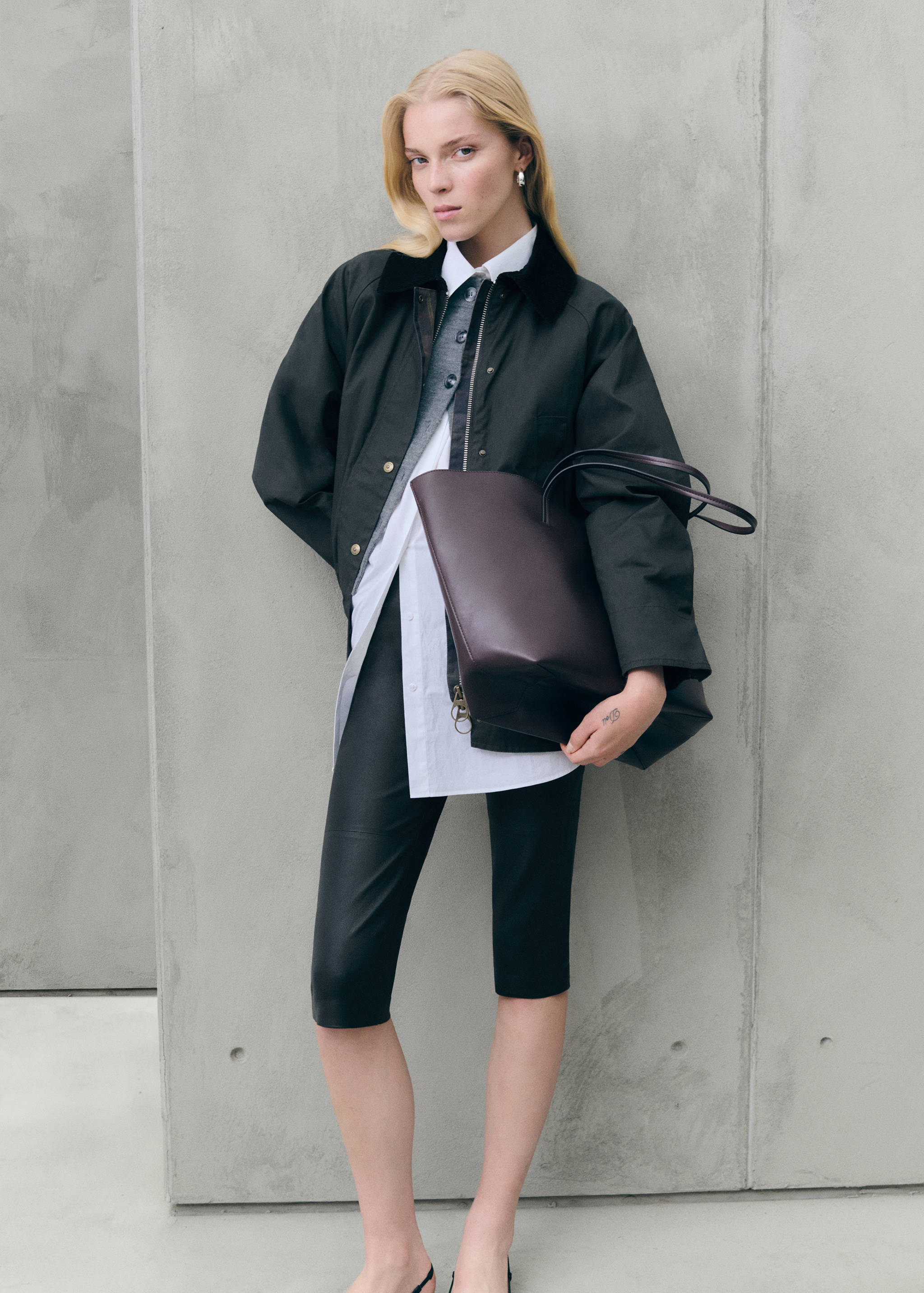 Parka efecto encerado corta - Detalle del artículo 7