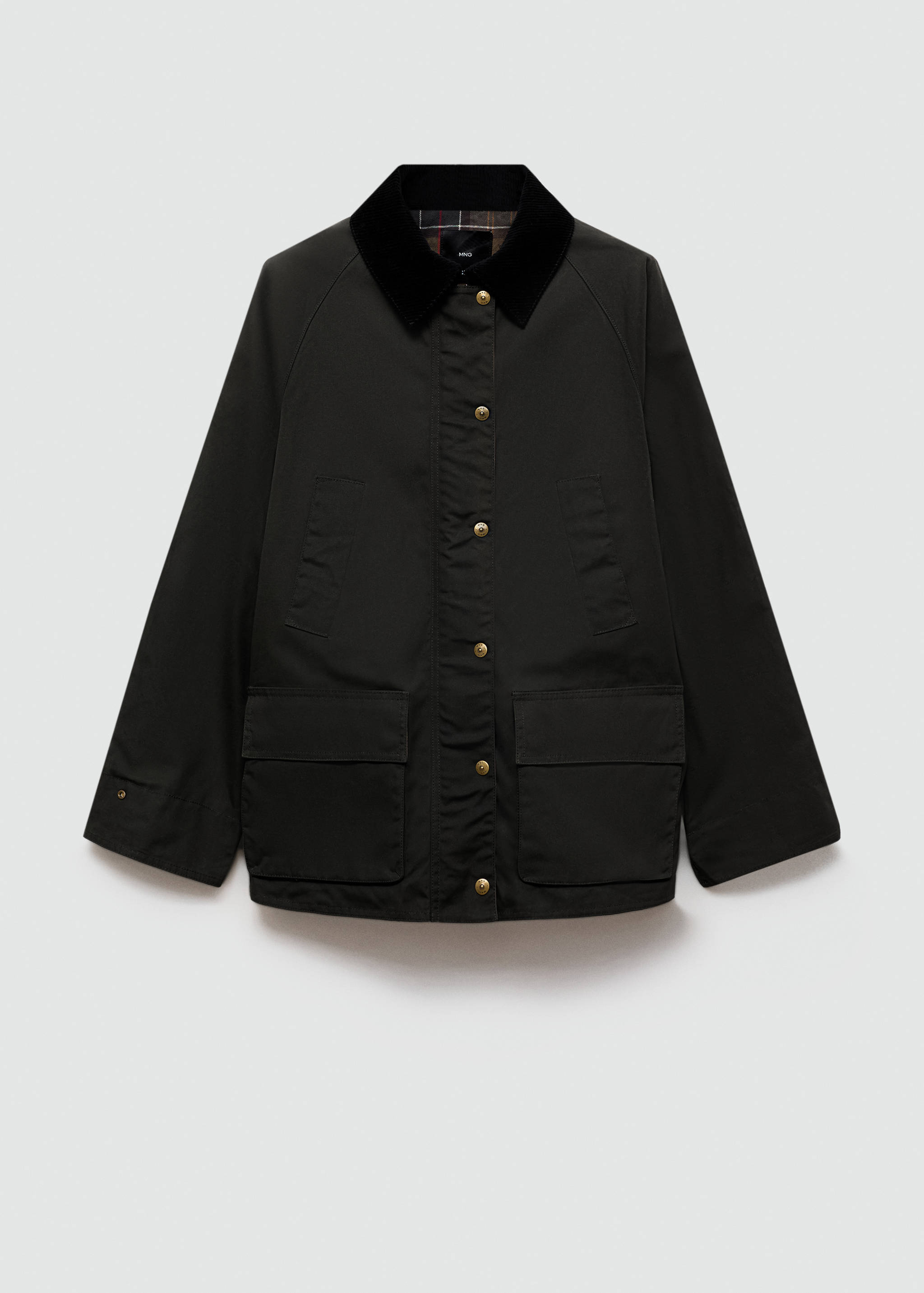 Parka efecto encerado corta - Artículo sin modelo