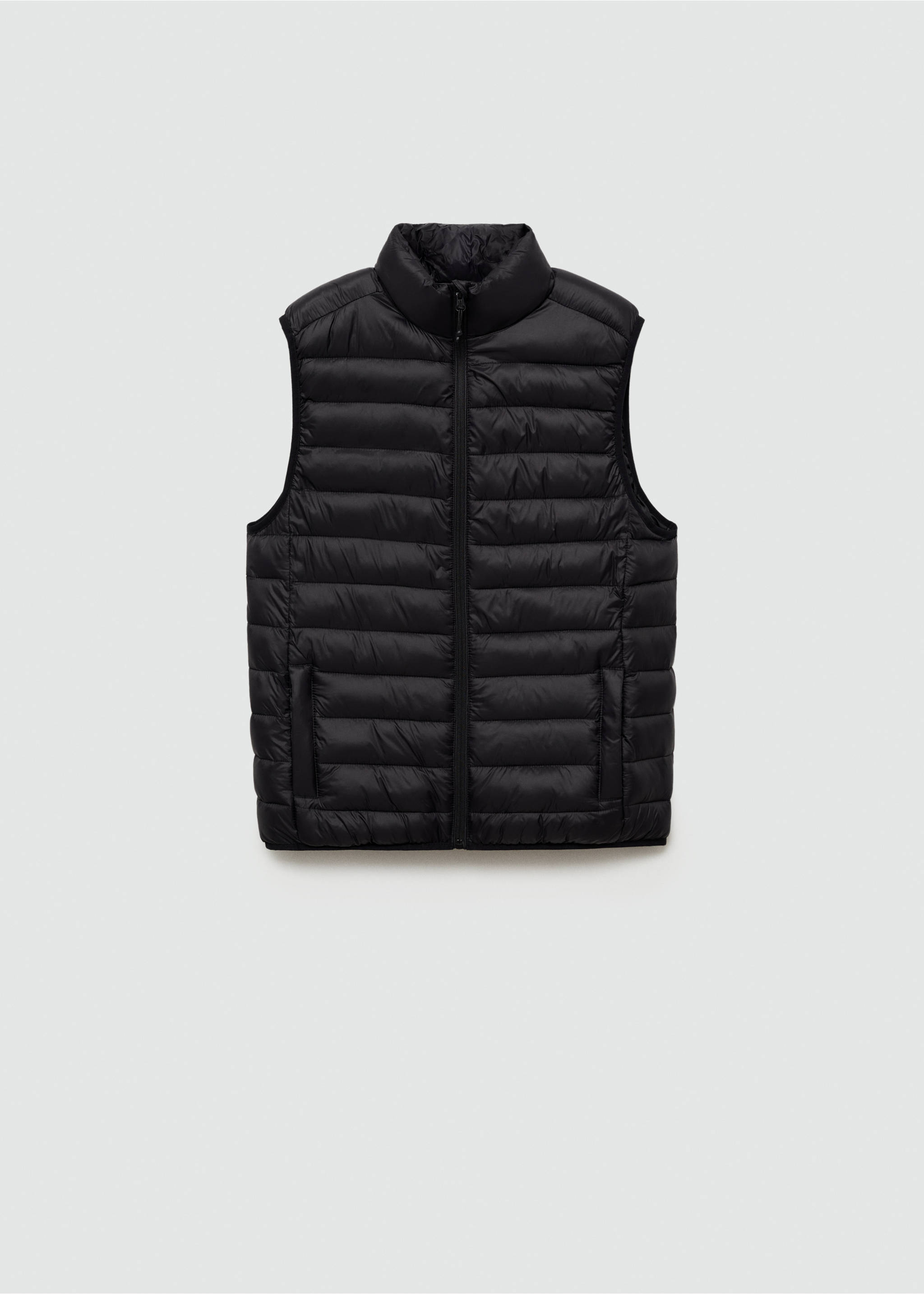 Gilet imbottito - Articolo senza modello, Nero. Ref: 77055633-00.
