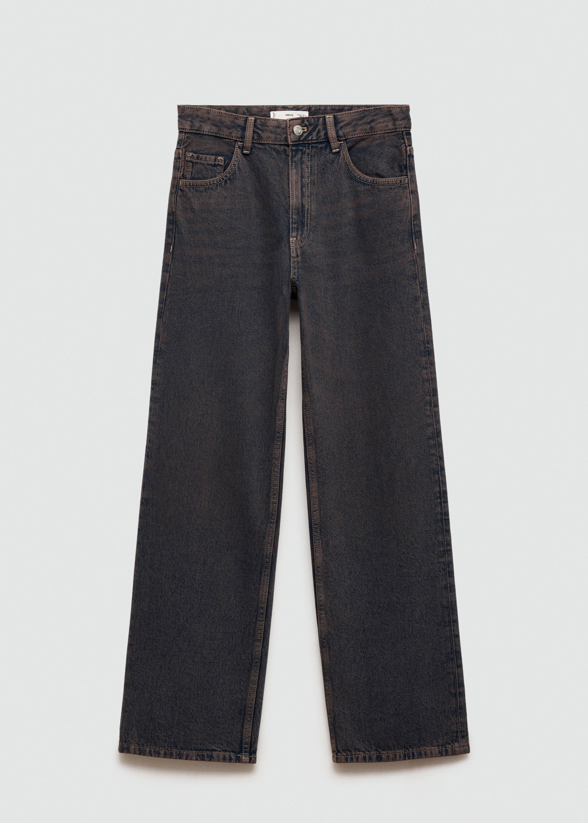 Miami medium-rise straight-fit jeans - Article without model