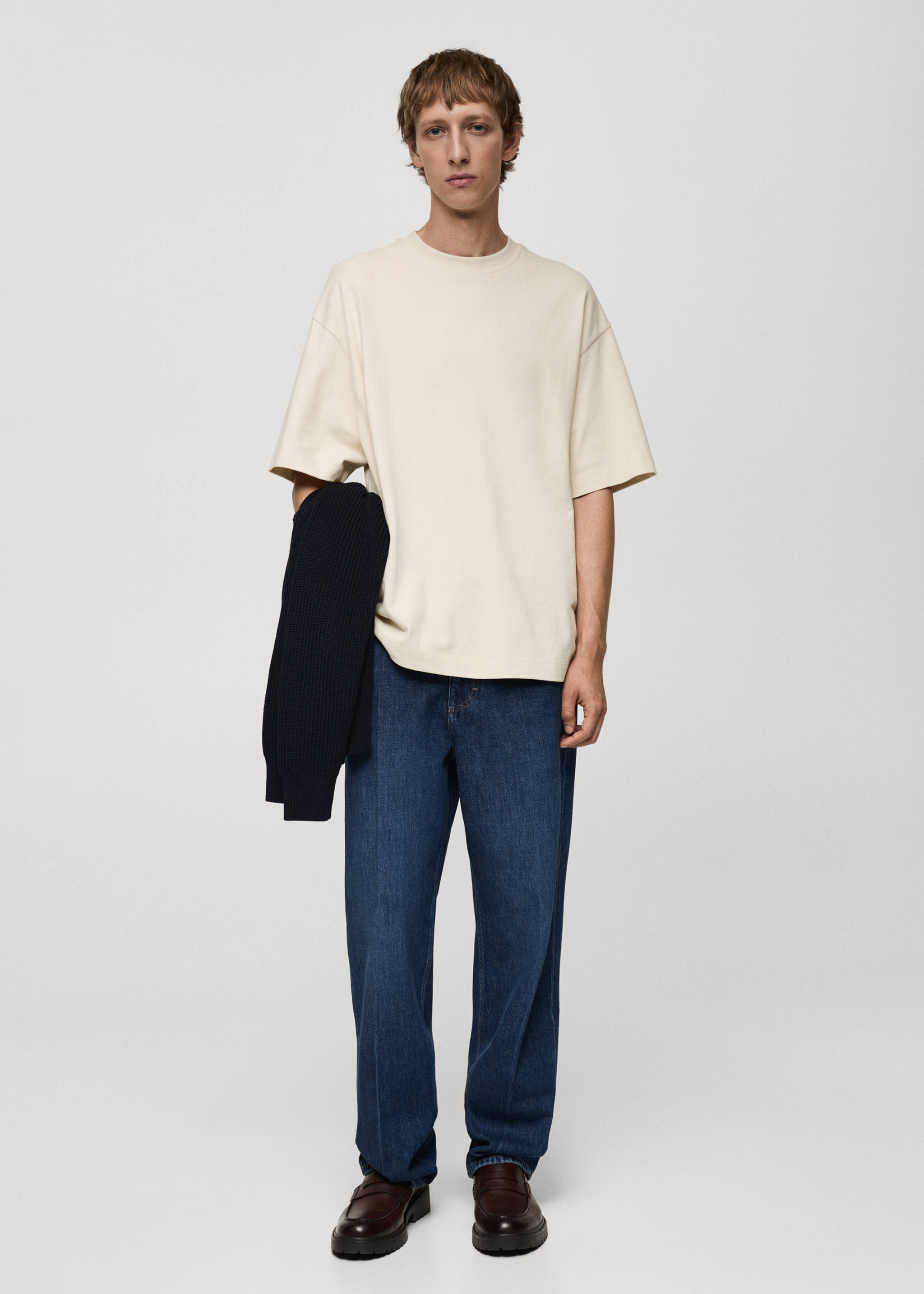 Camiseta 100% algodón oversize - Plano general