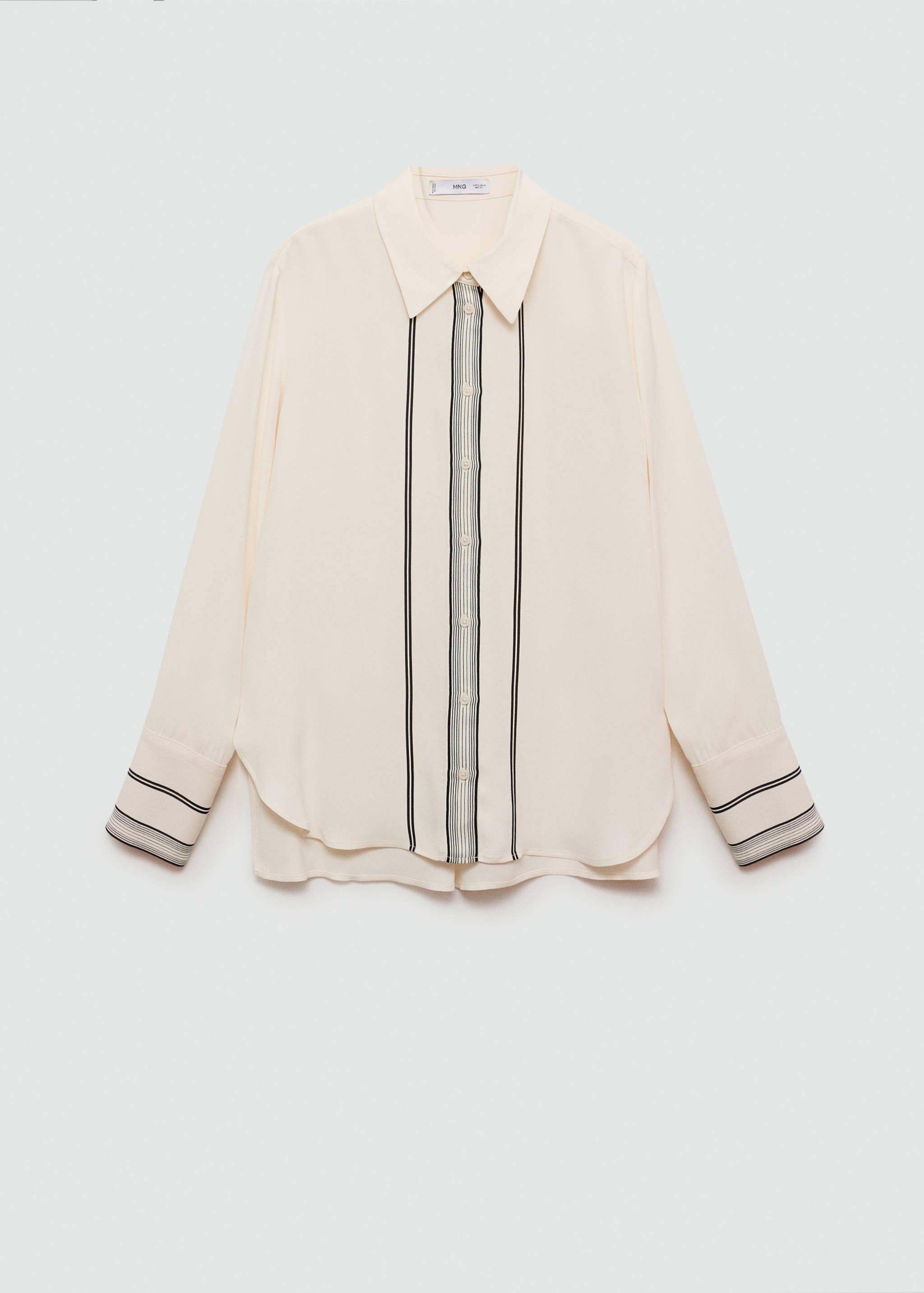 Camisa detalles contraste - Artículo sin modelo